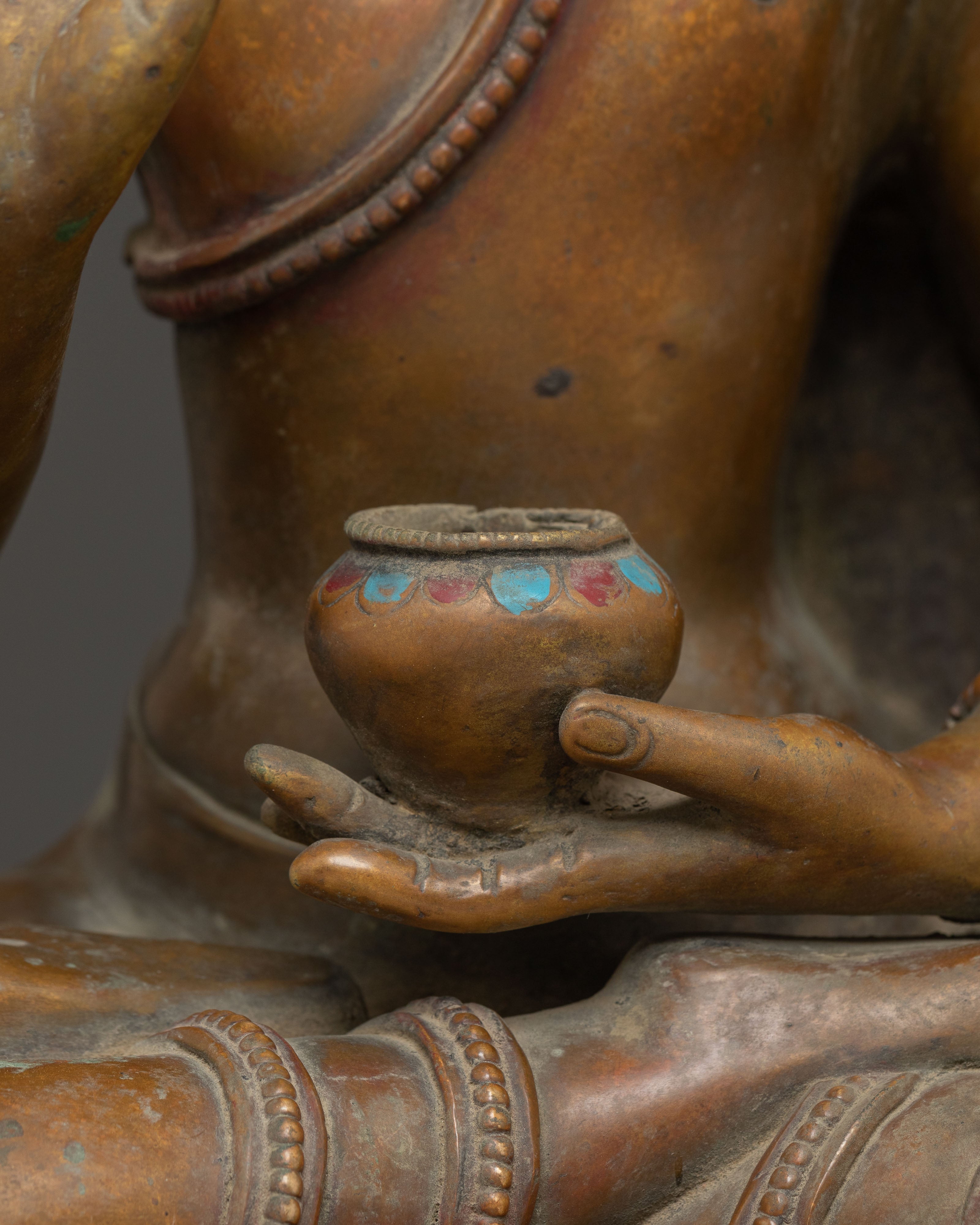 Statue of Wisdom Icon Amoghasiddhi | Buddha of Infinite Accomplishment