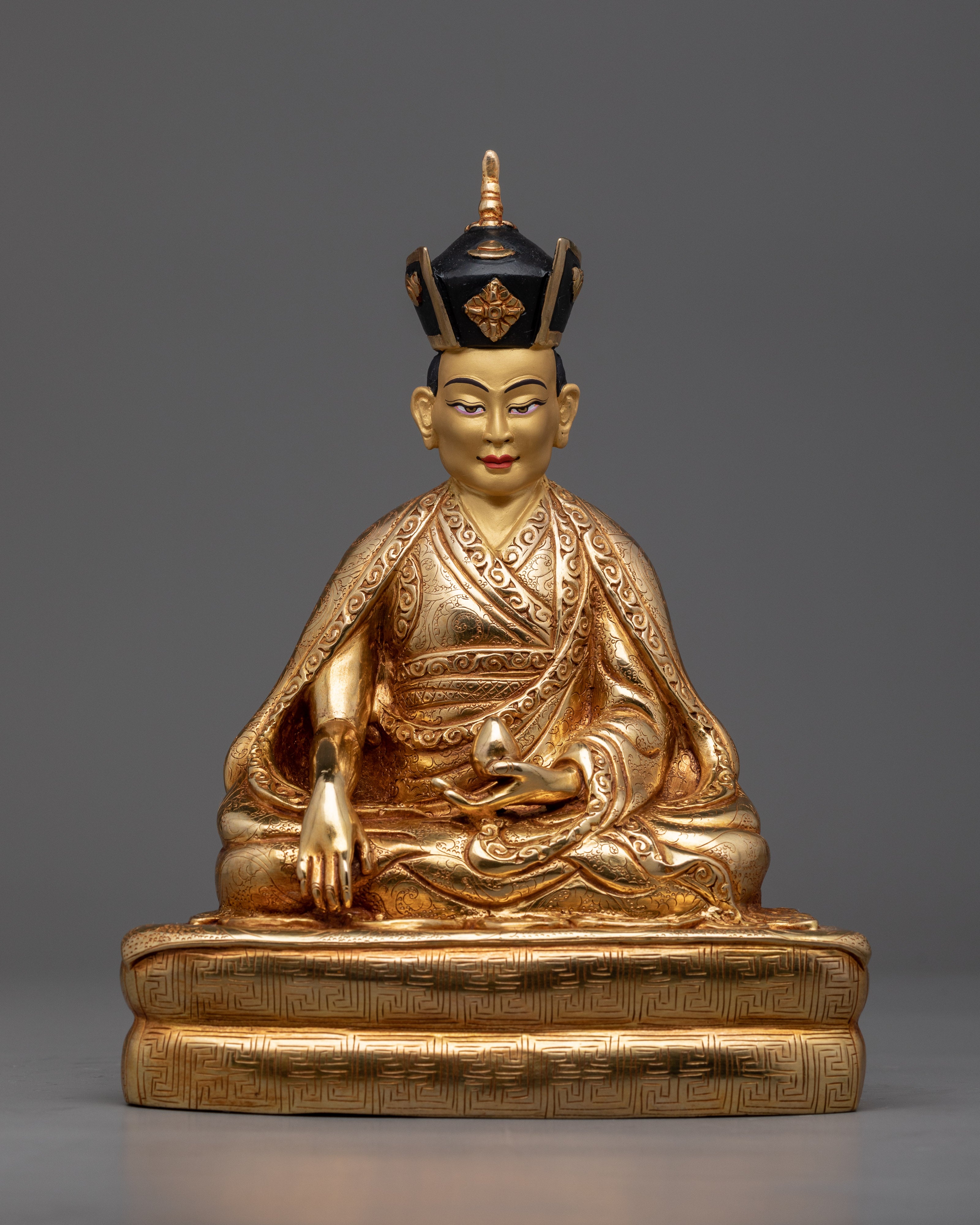 Karmapa Lineage Statues Set | A Testament to Tibetan Buddhist Wisdom