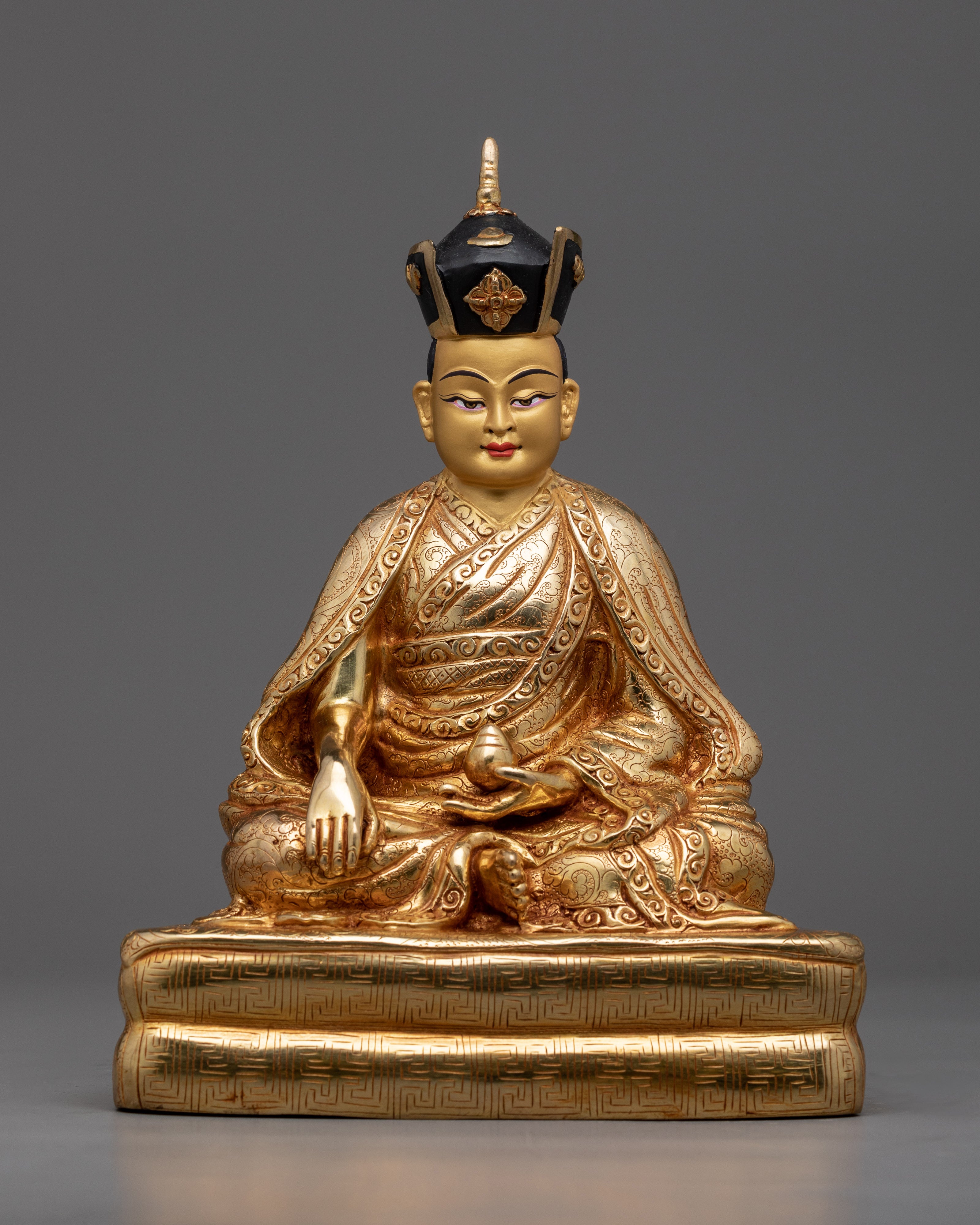 Karmapa Lineage Statues Set | A Testament to Tibetan Buddhist Wisdom
