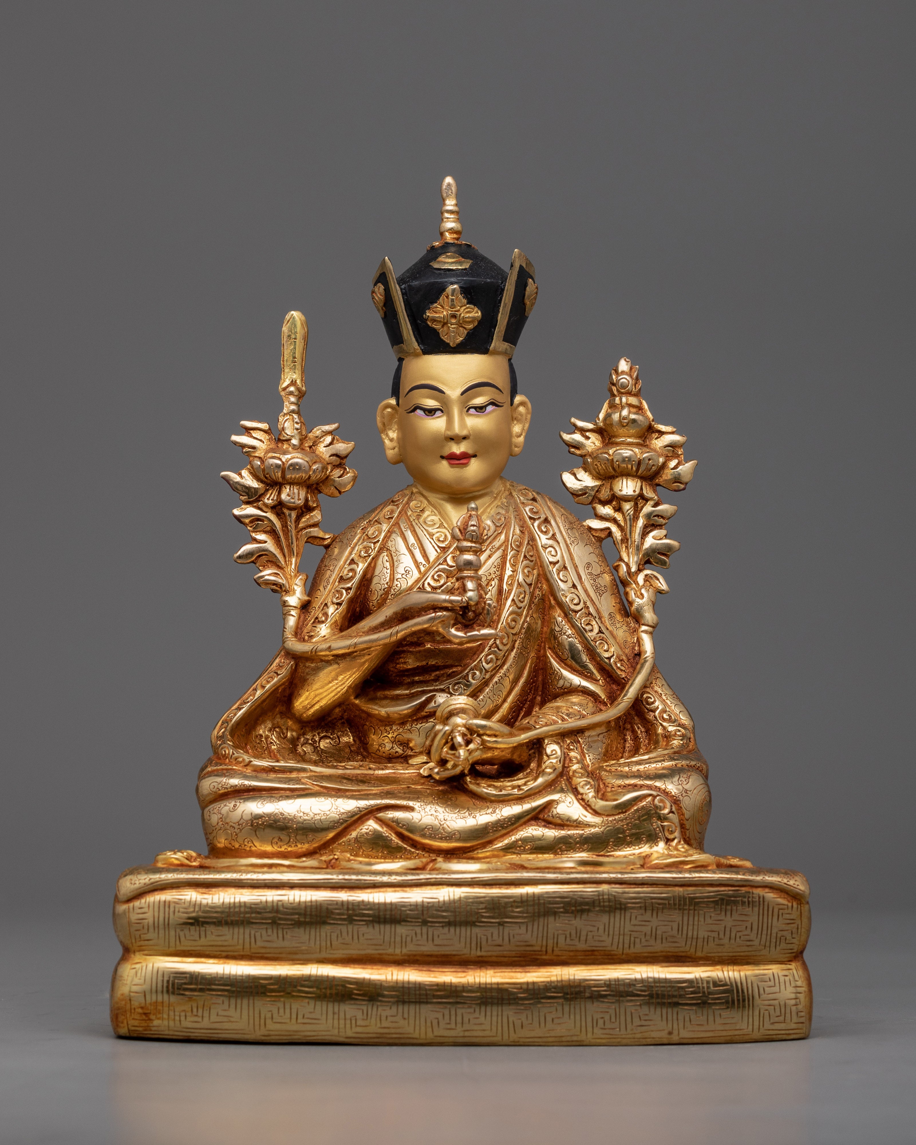 Karmapa Lineage Statues Set | A Testament to Tibetan Buddhist Wisdom