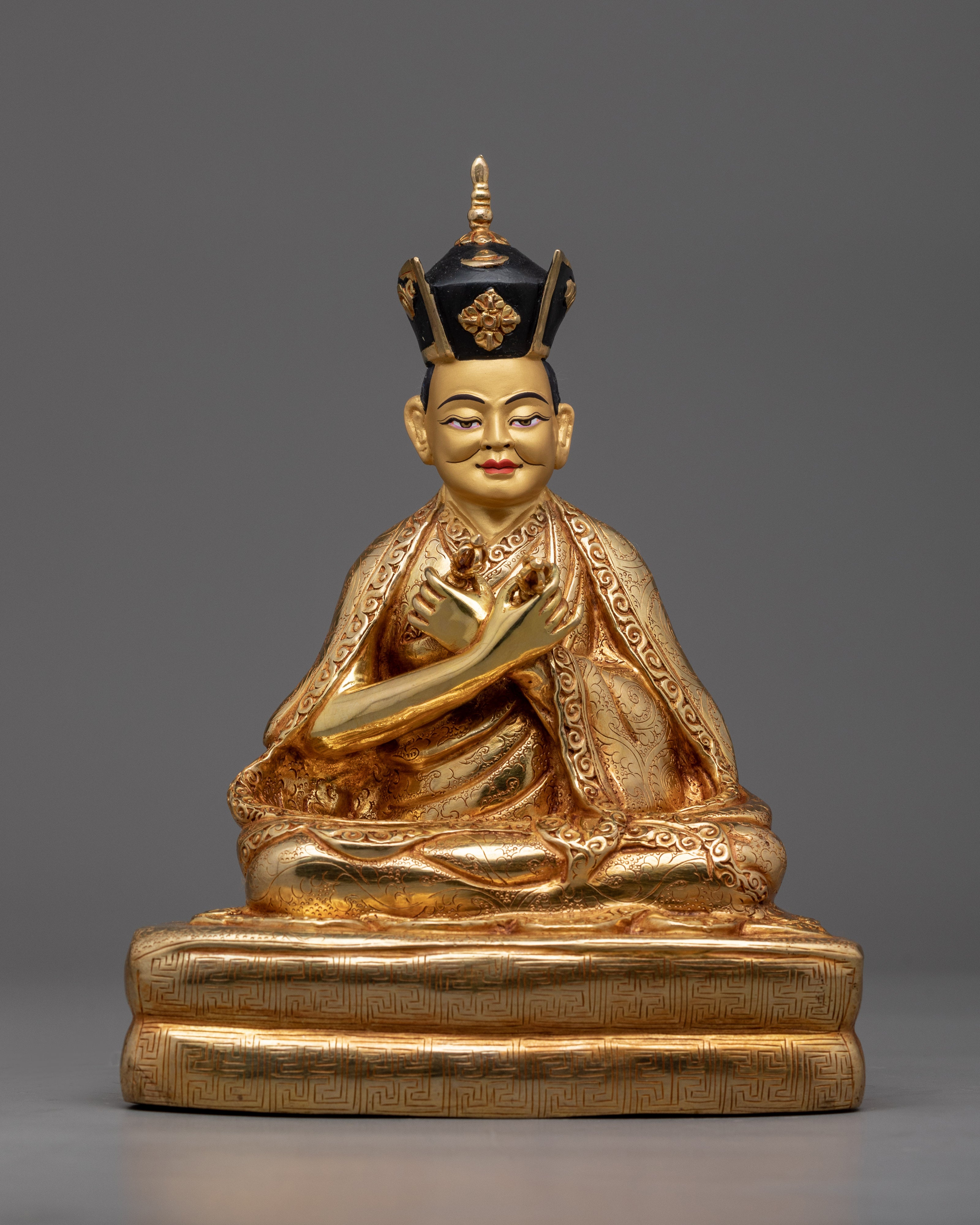 Karmapa Lineage Statues Set | A Testament to Tibetan Buddhist Wisdom