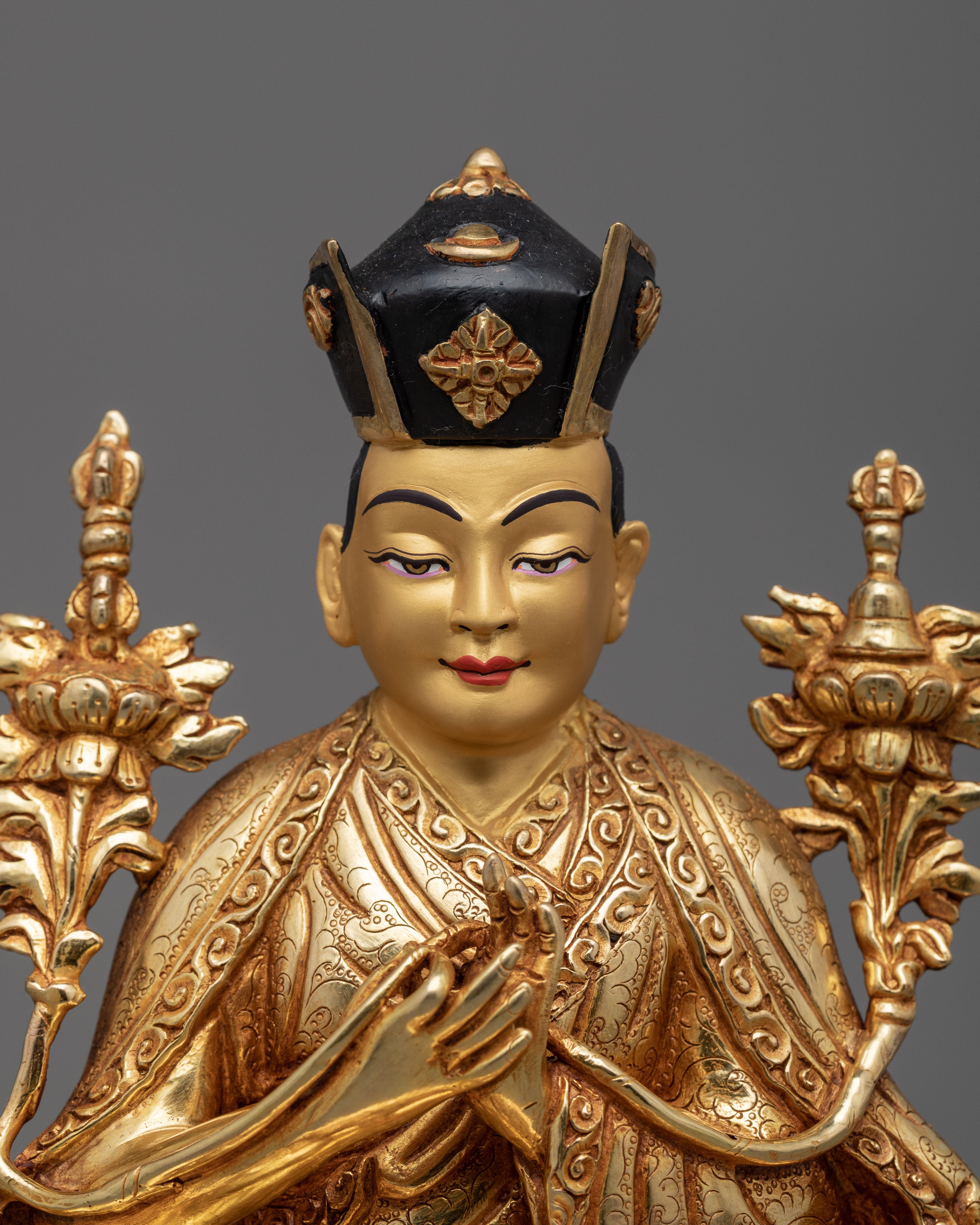 Karmapa Lineage Statues Set | A Testament to Tibetan Buddhist Wisdom