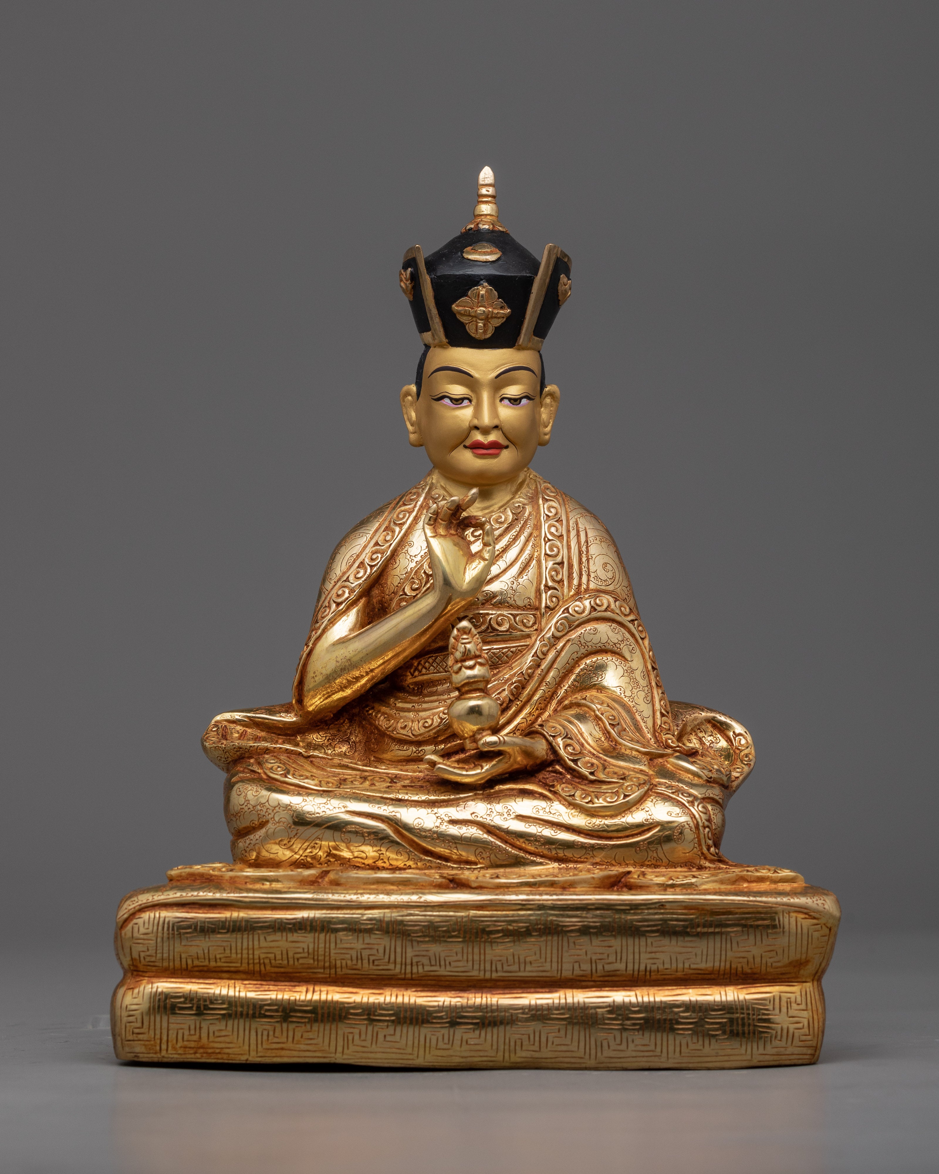 Karmapa Lineage Statues Set | A Testament to Tibetan Buddhist Wisdom