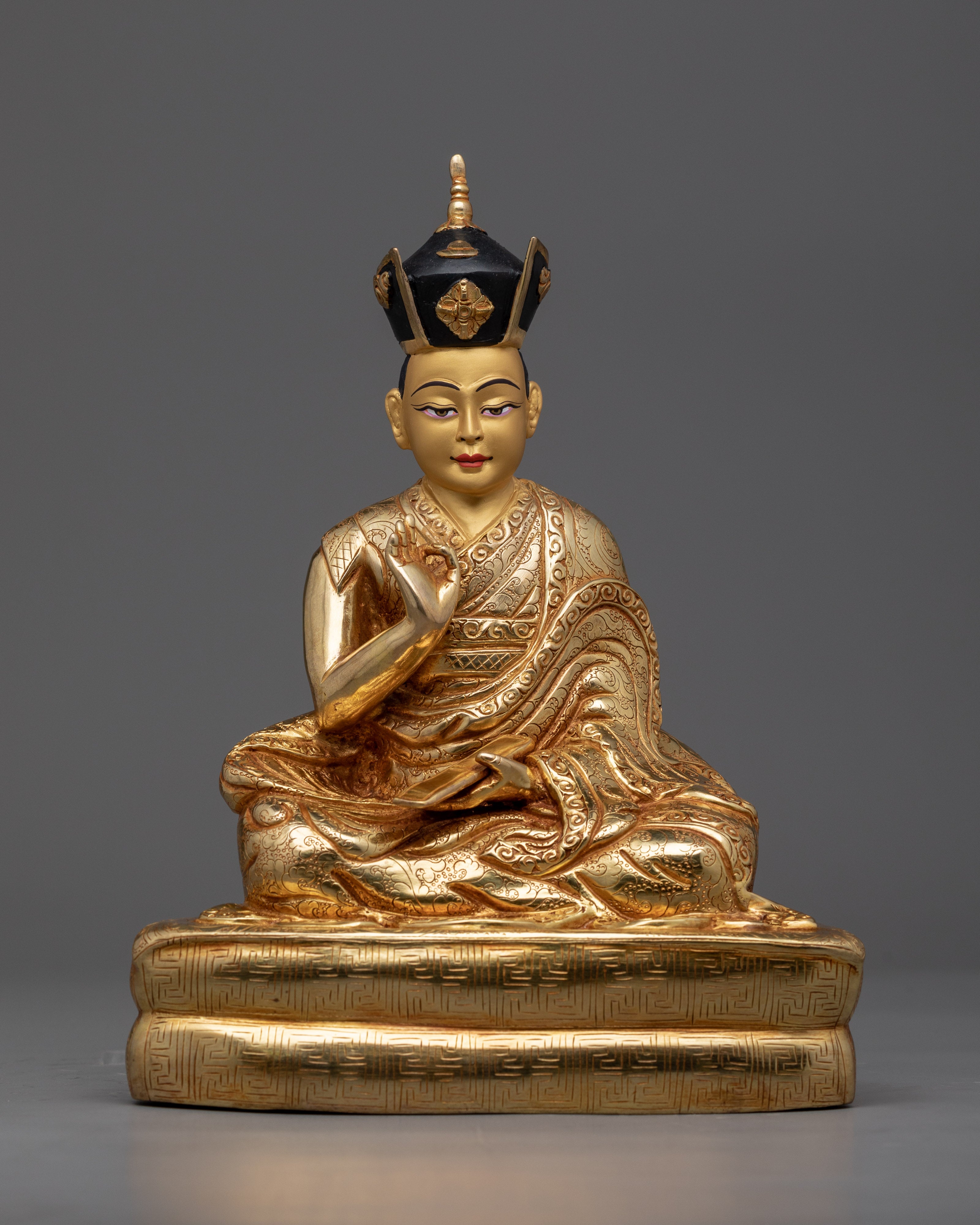 Karmapa Lineage Statues Set | A Testament to Tibetan Buddhist Wisdom
