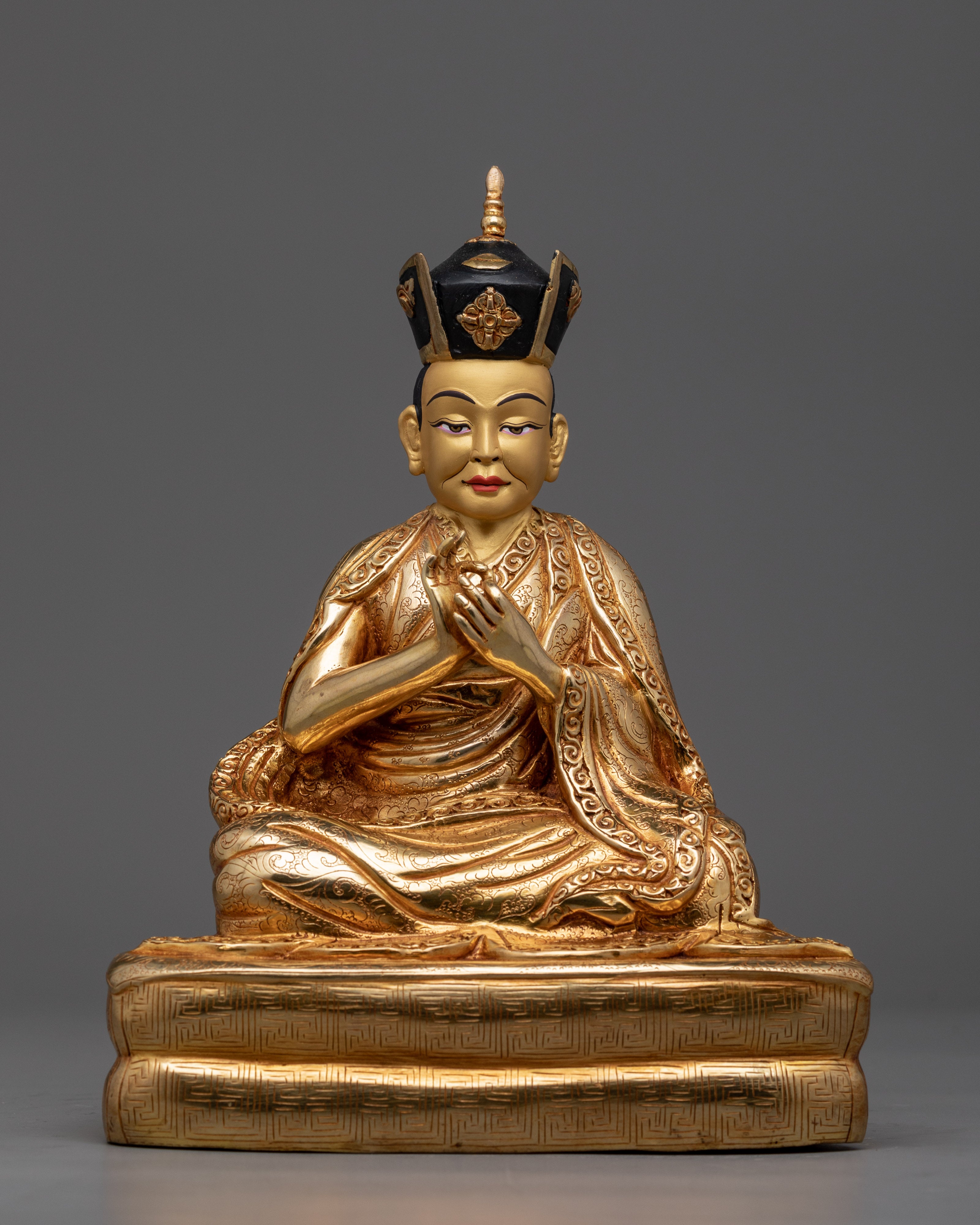 Karmapa Lineage Statues Set | A Testament to Tibetan Buddhist Wisdom