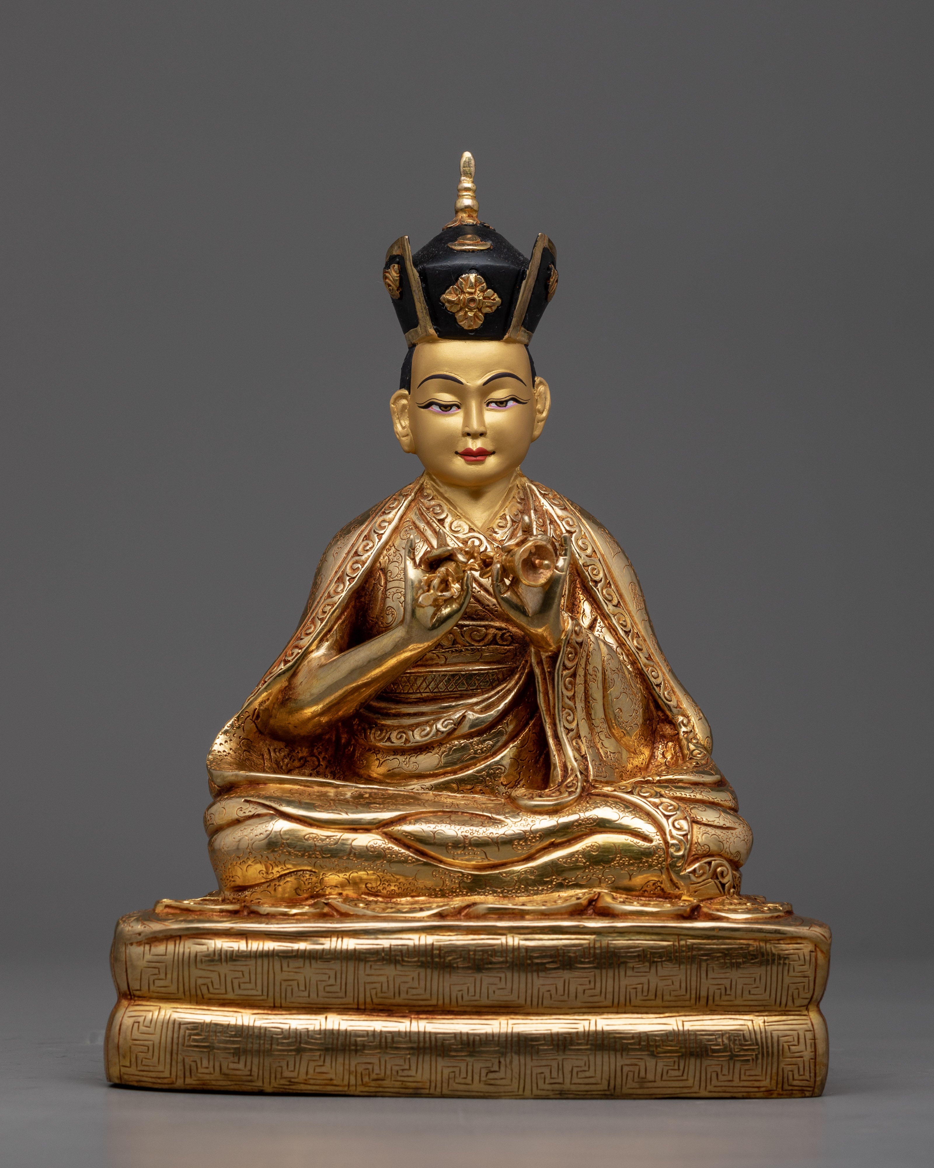 Karmapa Lineage Statues Set | A Testament to Tibetan Buddhist Wisdom