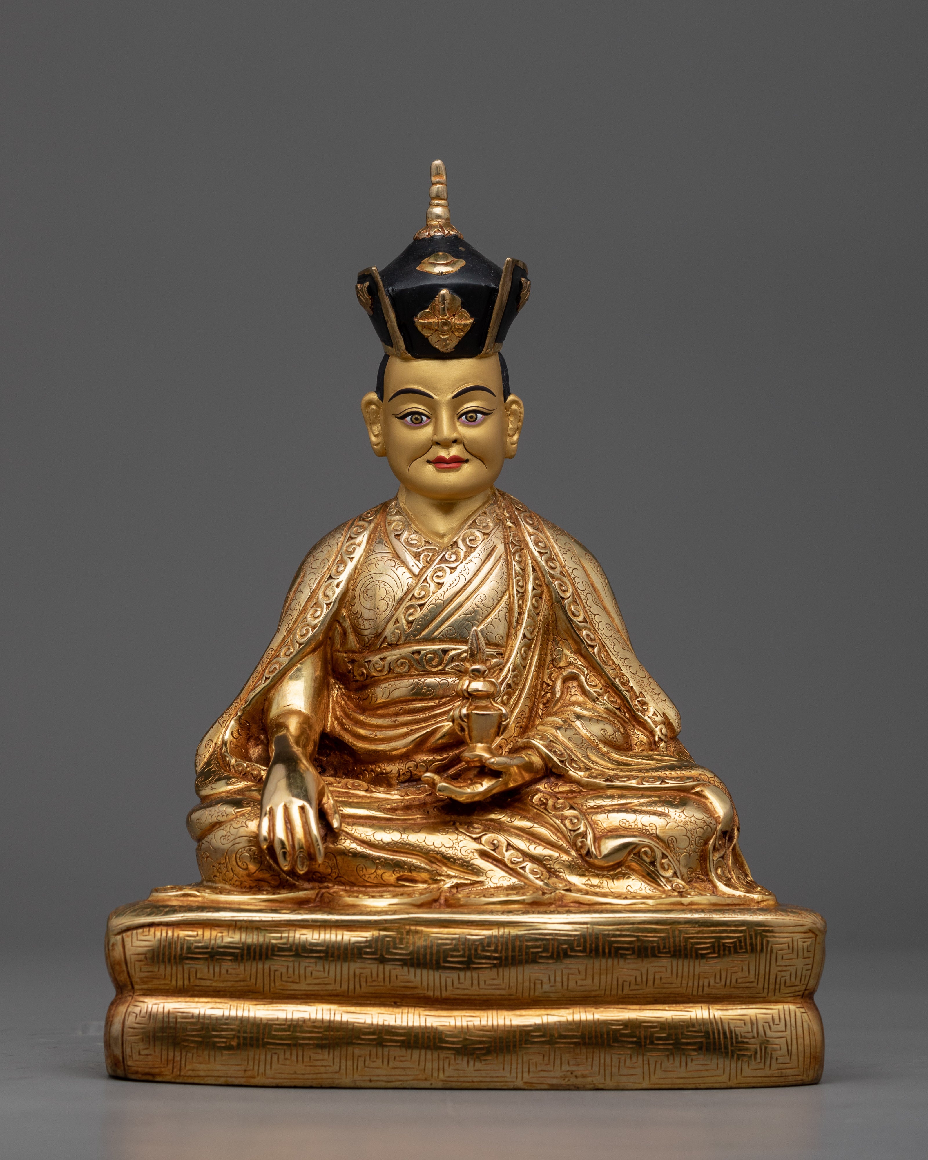 Karmapa Lineage Statues Set | A Testament to Tibetan Buddhist Wisdom