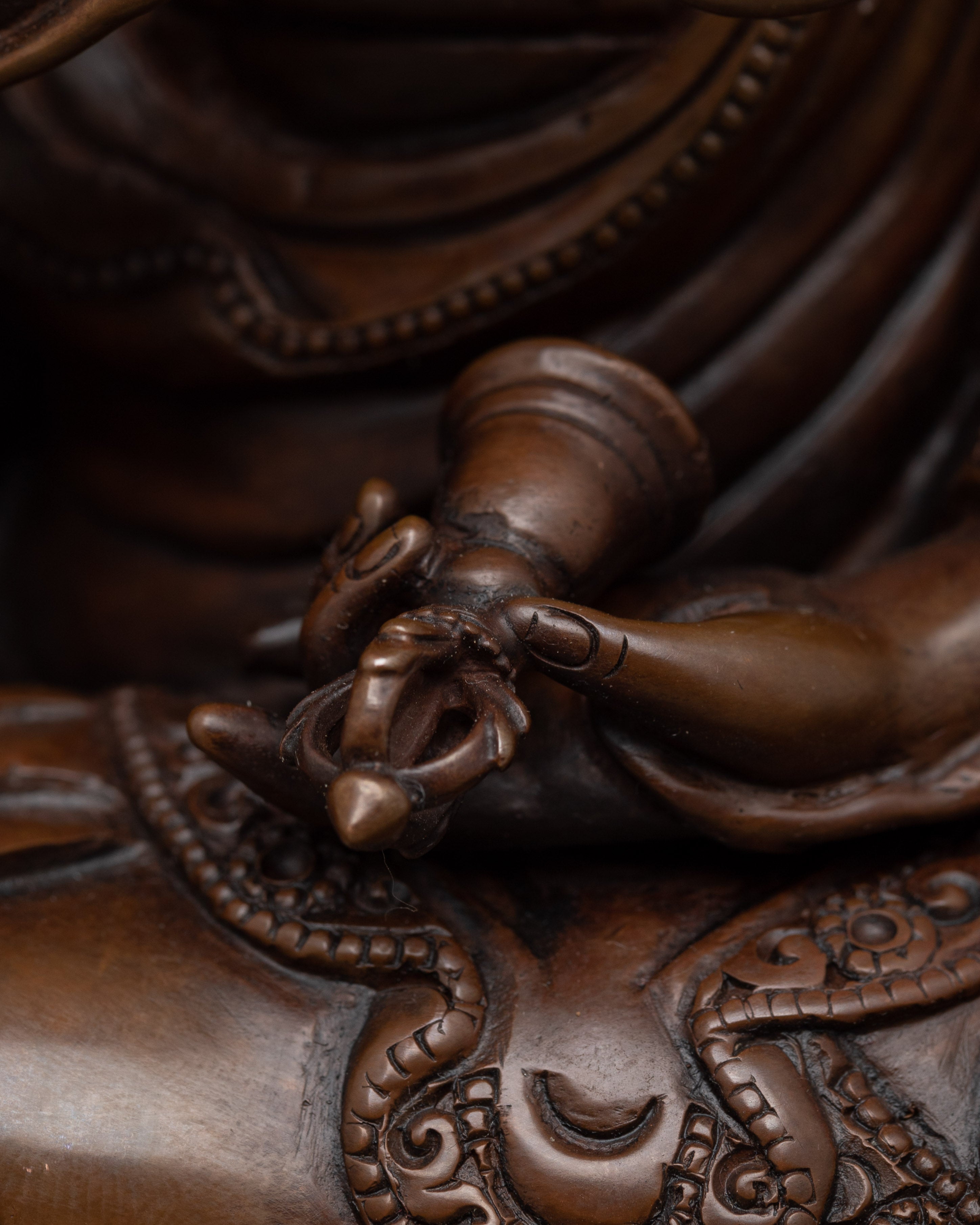 Karmapa Statue Set | 16 Handcrafted Representations of Tibetan Buddhist Enlightenment