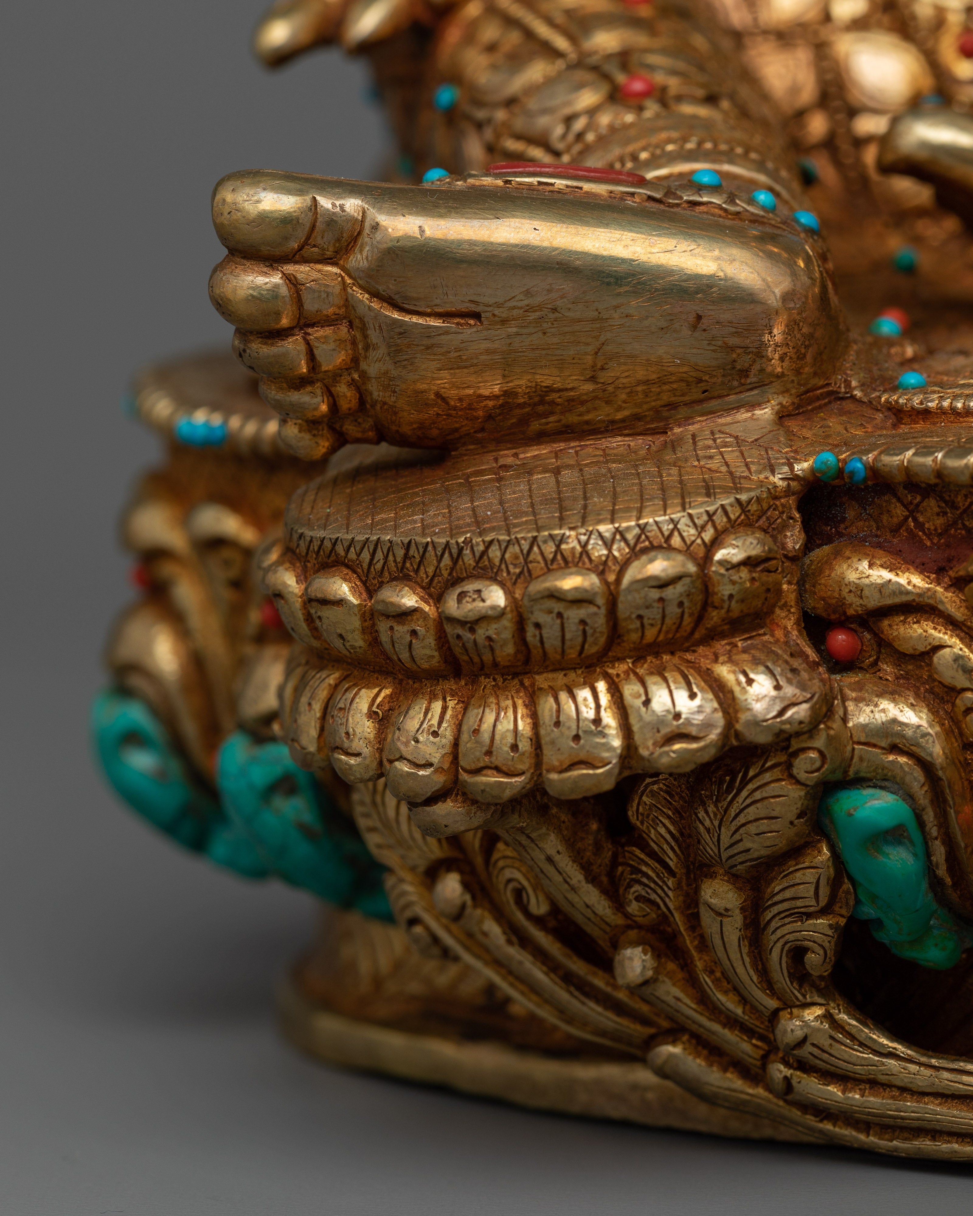 Embrace Compassion with Our Green Tara Mother Statue | Himalayan Buddhist Sculptures