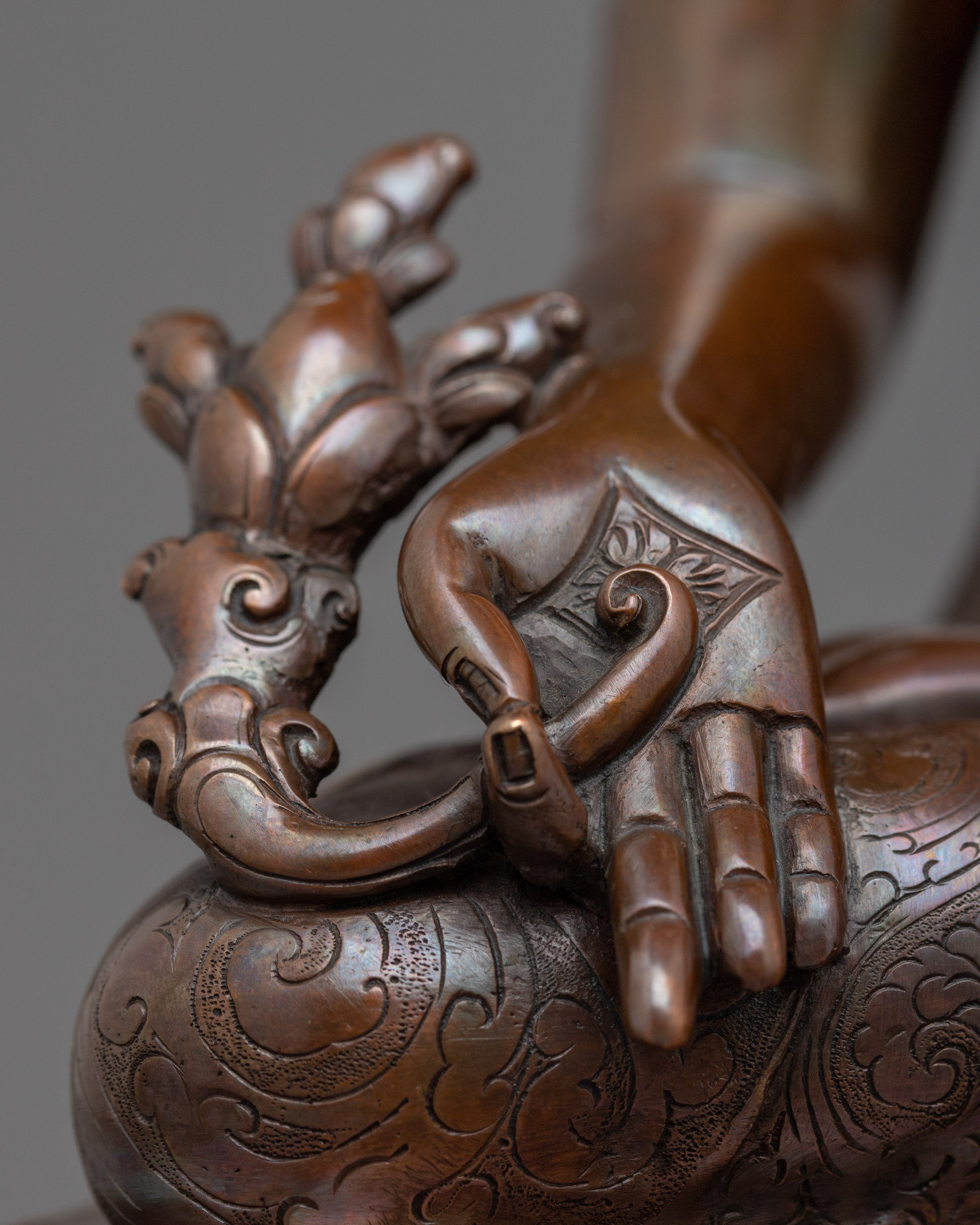 Embrace Healing with Our Medicine Buddha Sutra Statue | Traditional Himalayan Art