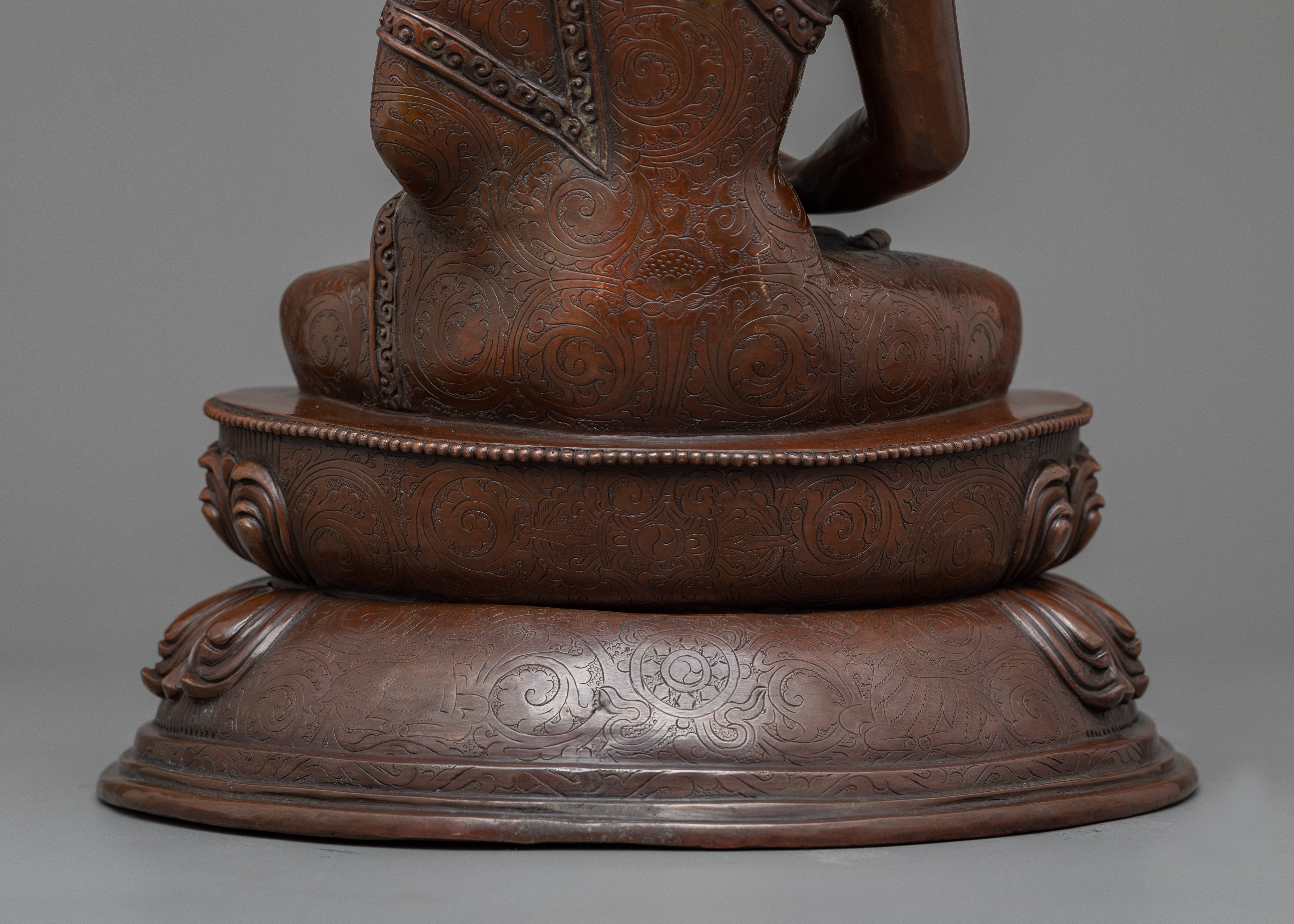 Embrace Infinite Light with Our Amitabha Prayer Statue | Buddhist Sacred Art