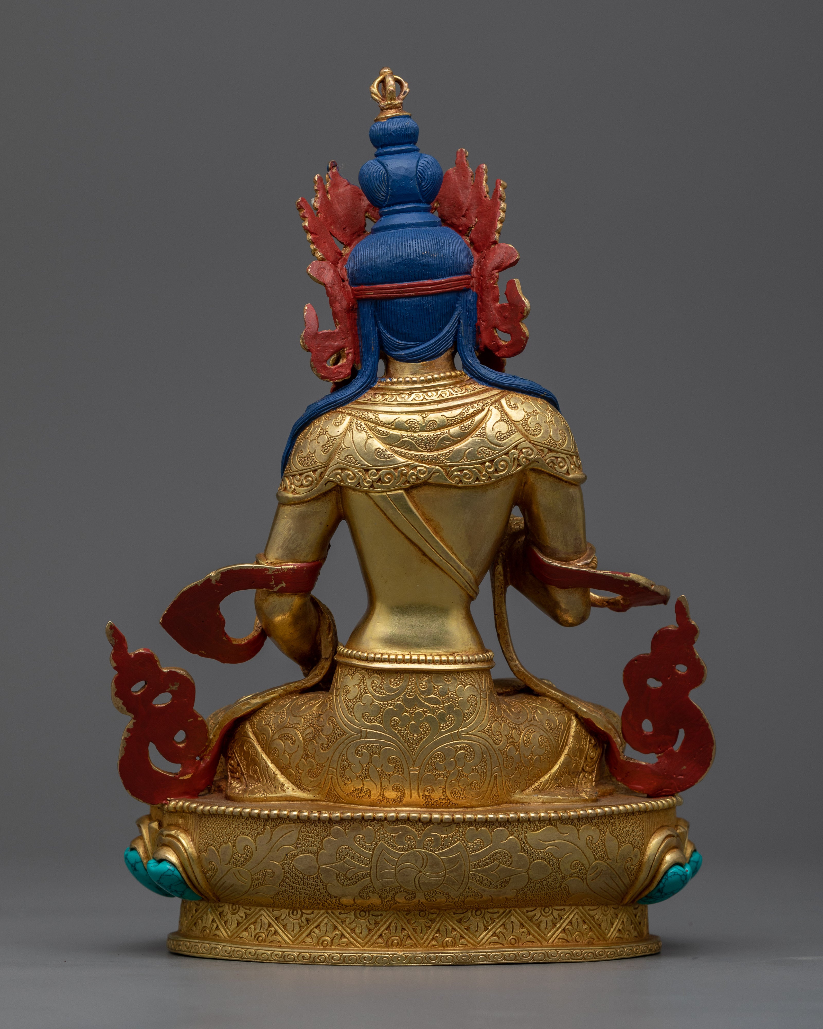 Discover the Resplendent Beauty of Gold-Gilded Bodhisattvas Statues | Buddhist Bodhisattva Deity