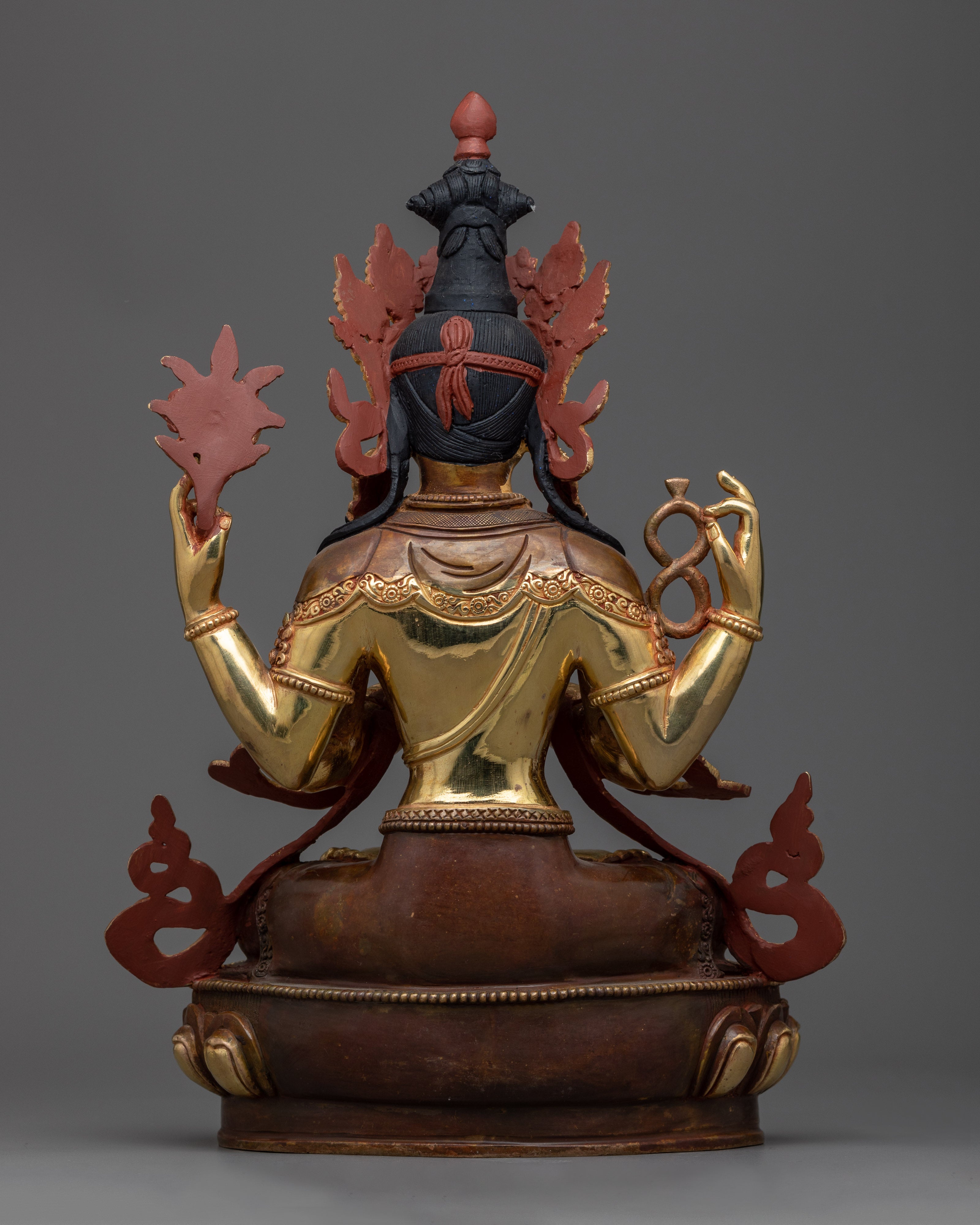 Avalokiteshvara Chenrezig Mantra Statue | A Beacon of Compassion and Grace
