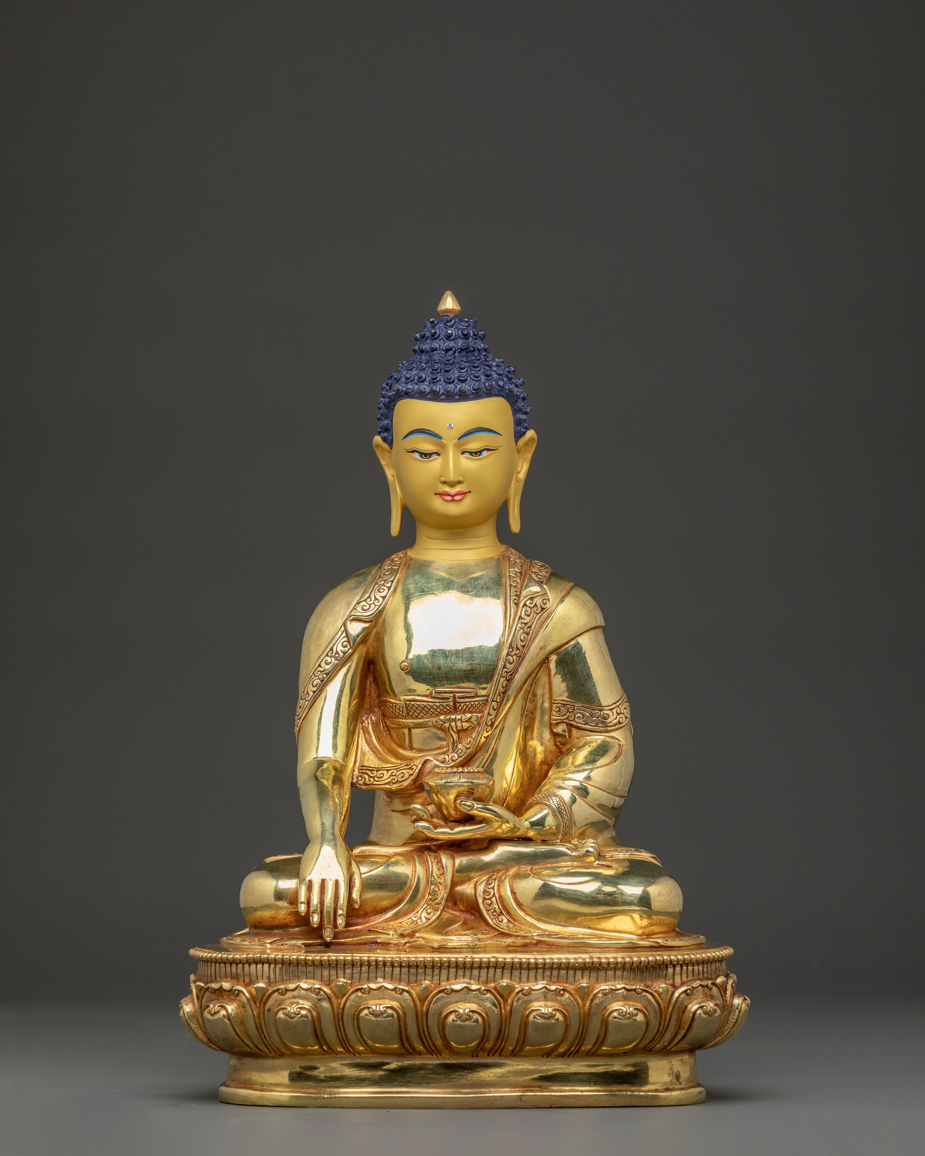 Five Dhyani Buddhas Sculpture Set | Symbolism of Enlightenment