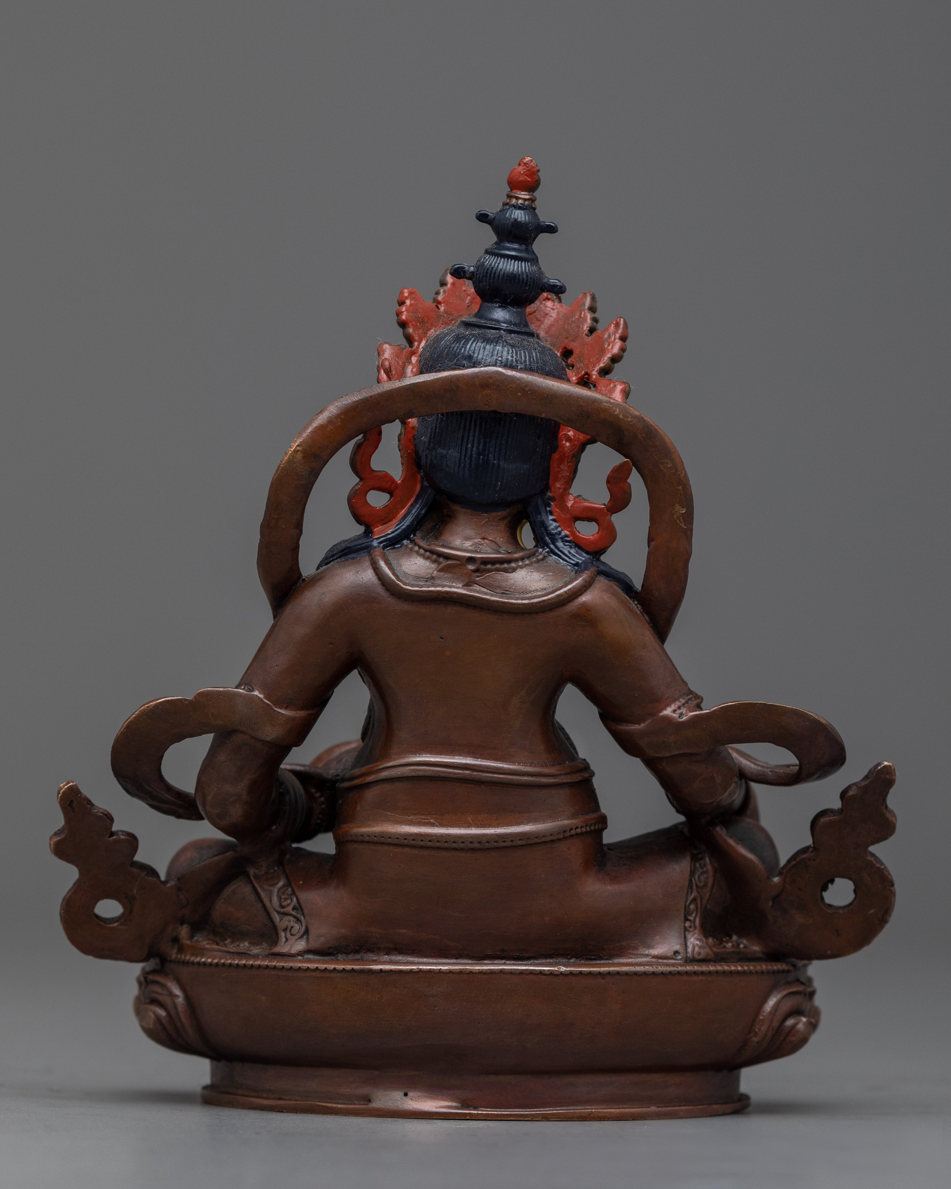 Mini Dzambhala Art | A Symbol of Prosperity in Compact Splendor