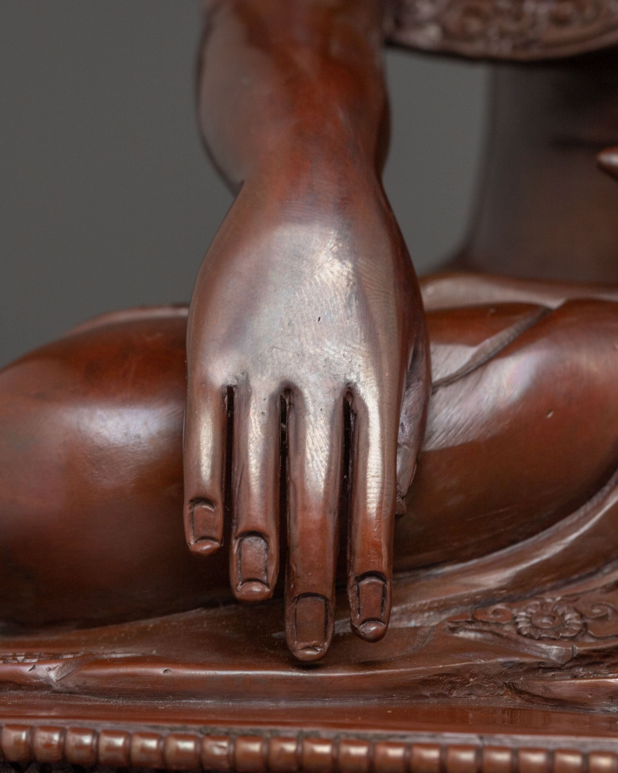 Sacred Handmade Figurine of Shakyamuni Buddha | Historical Buddha