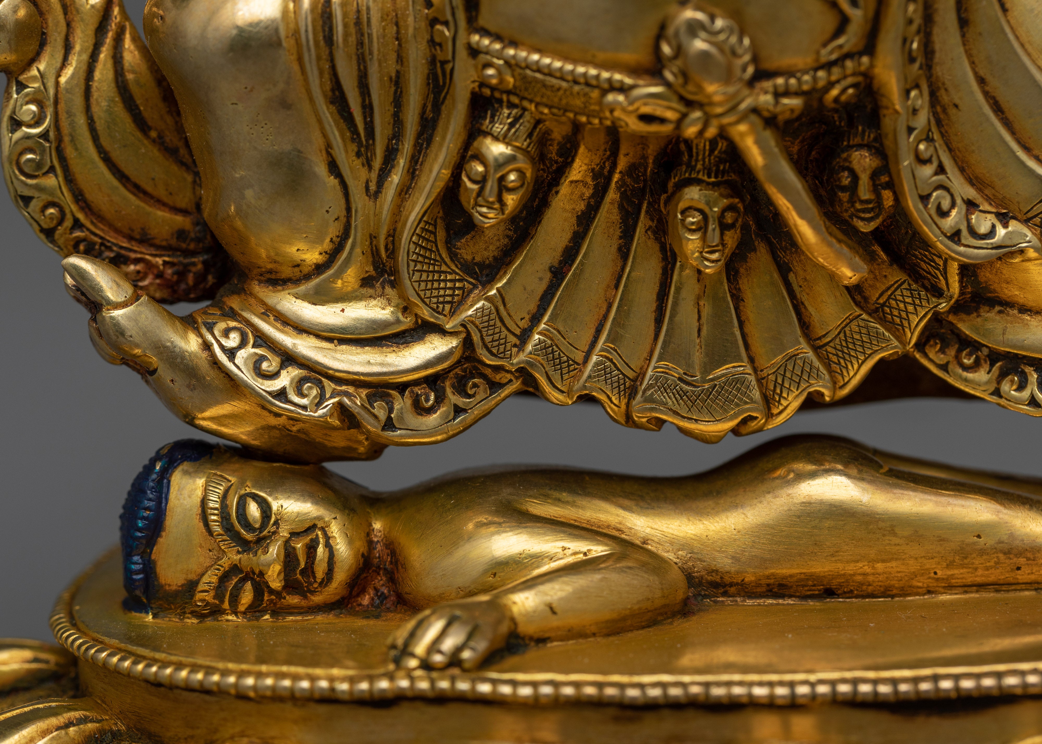 Mahakala Statues Set | Embody the Strength of a Fierce Protector