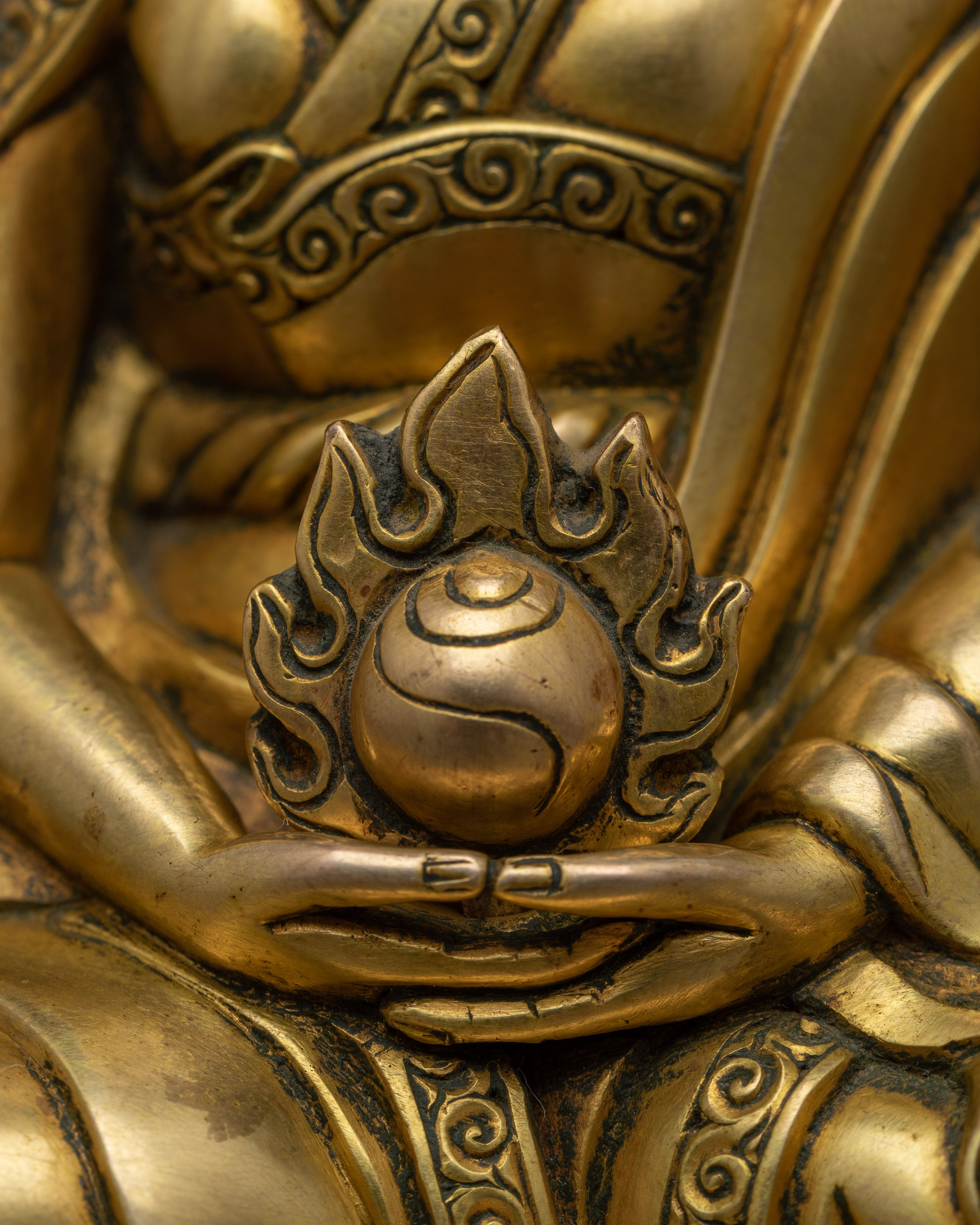 Gampopa Statue | Lustrous Beacon of Tibetan Wisdom