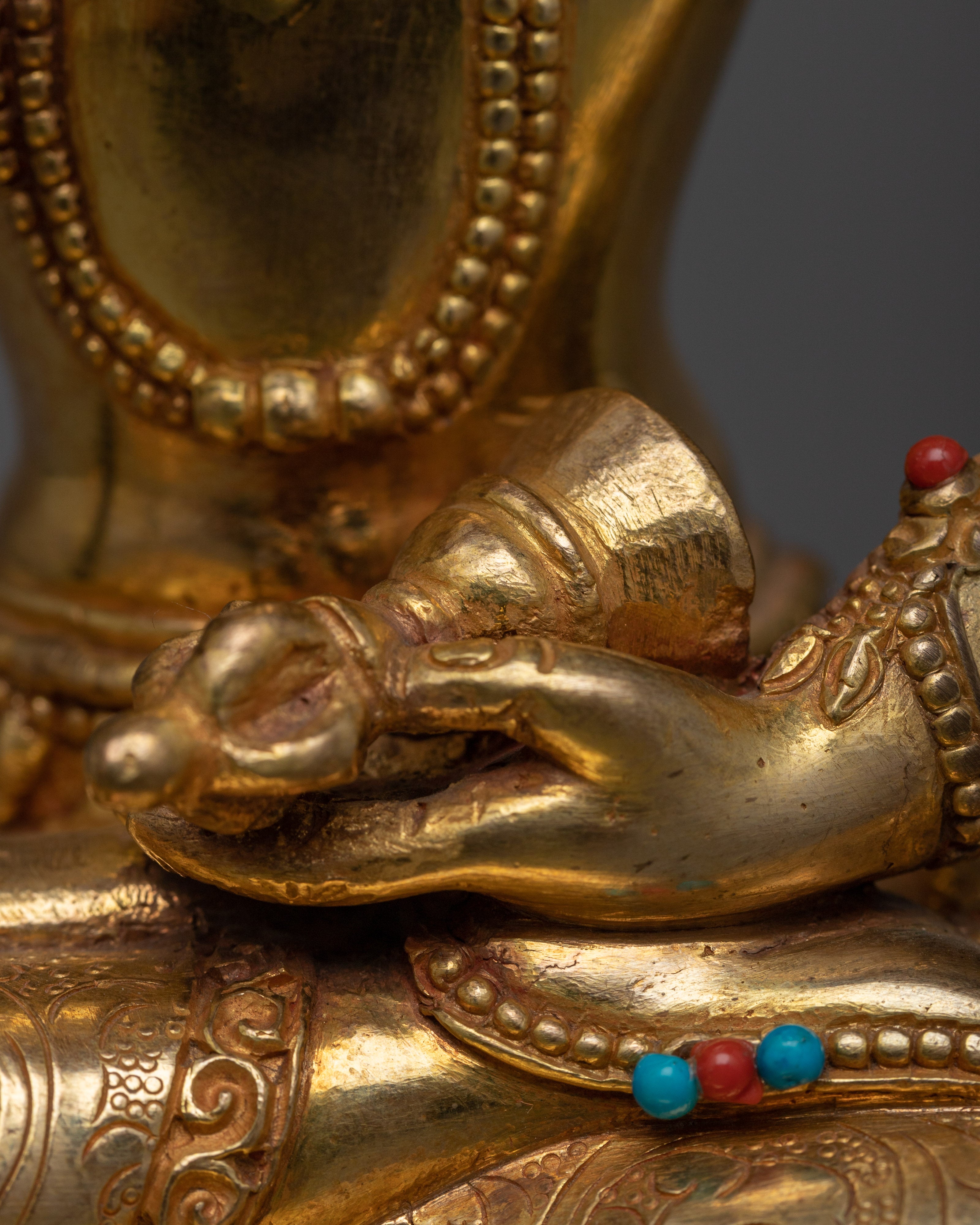 Vajrasattva Mantra Short | Beacon of Purity Buddhist Statue