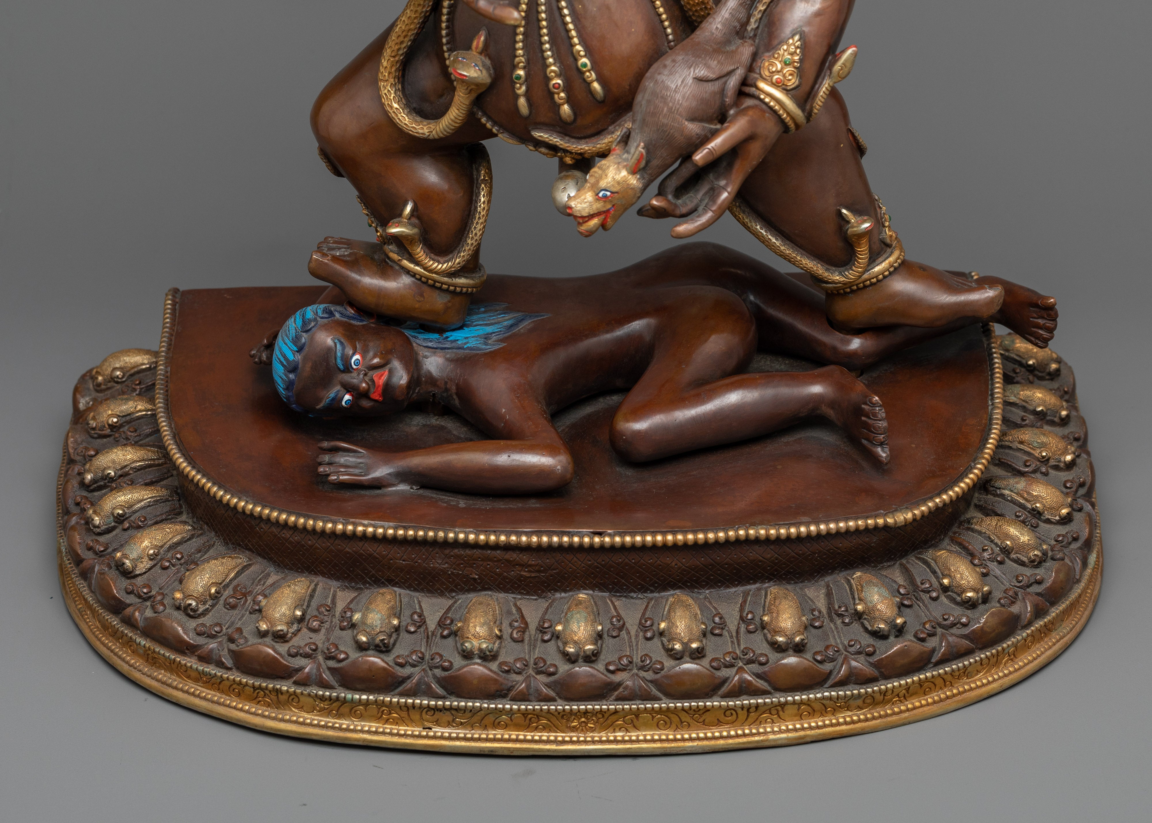 Kuber Statue for Wealth | Black Dzambhala The Majestic Beacon of Affluence