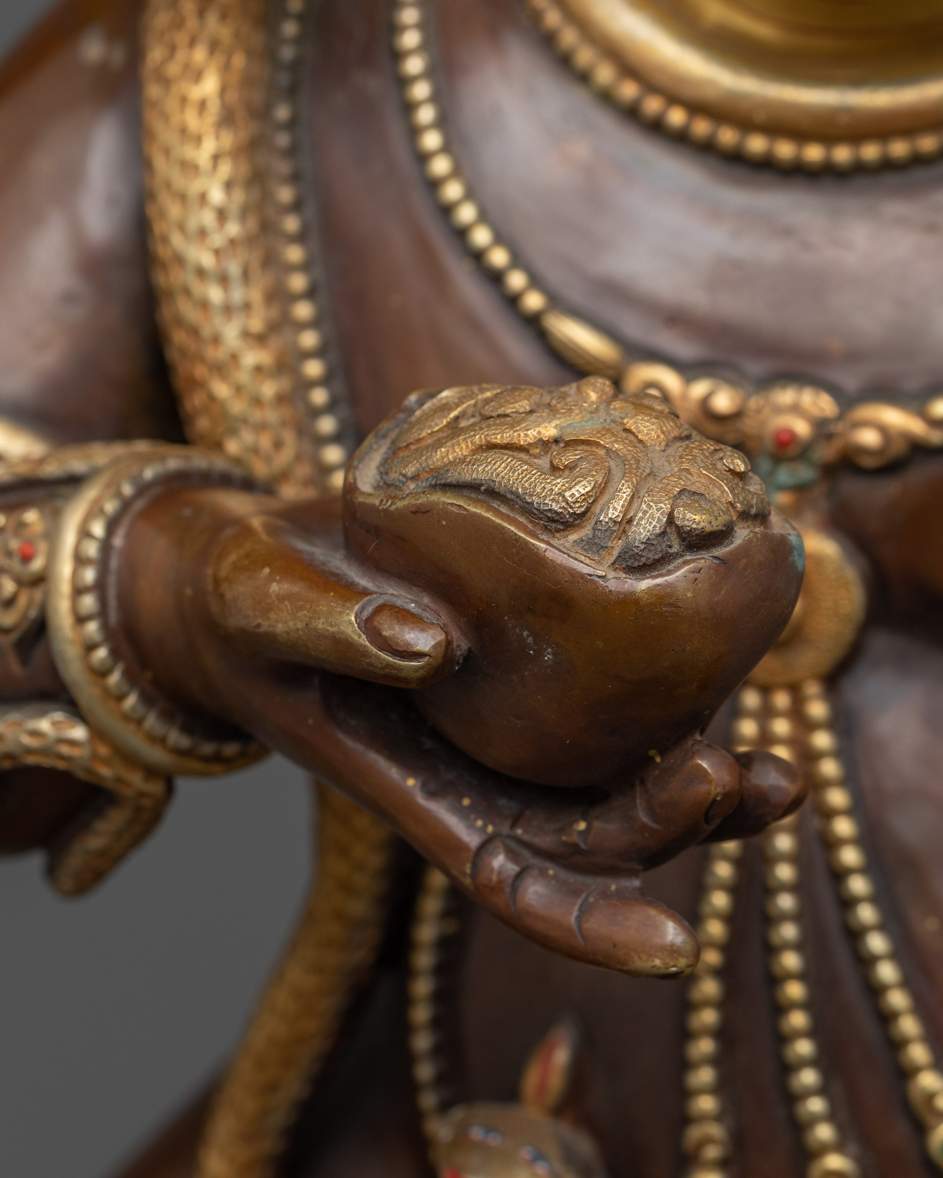 Kuber Statue for Wealth | Black Dzambhala The Majestic Beacon of Affluence