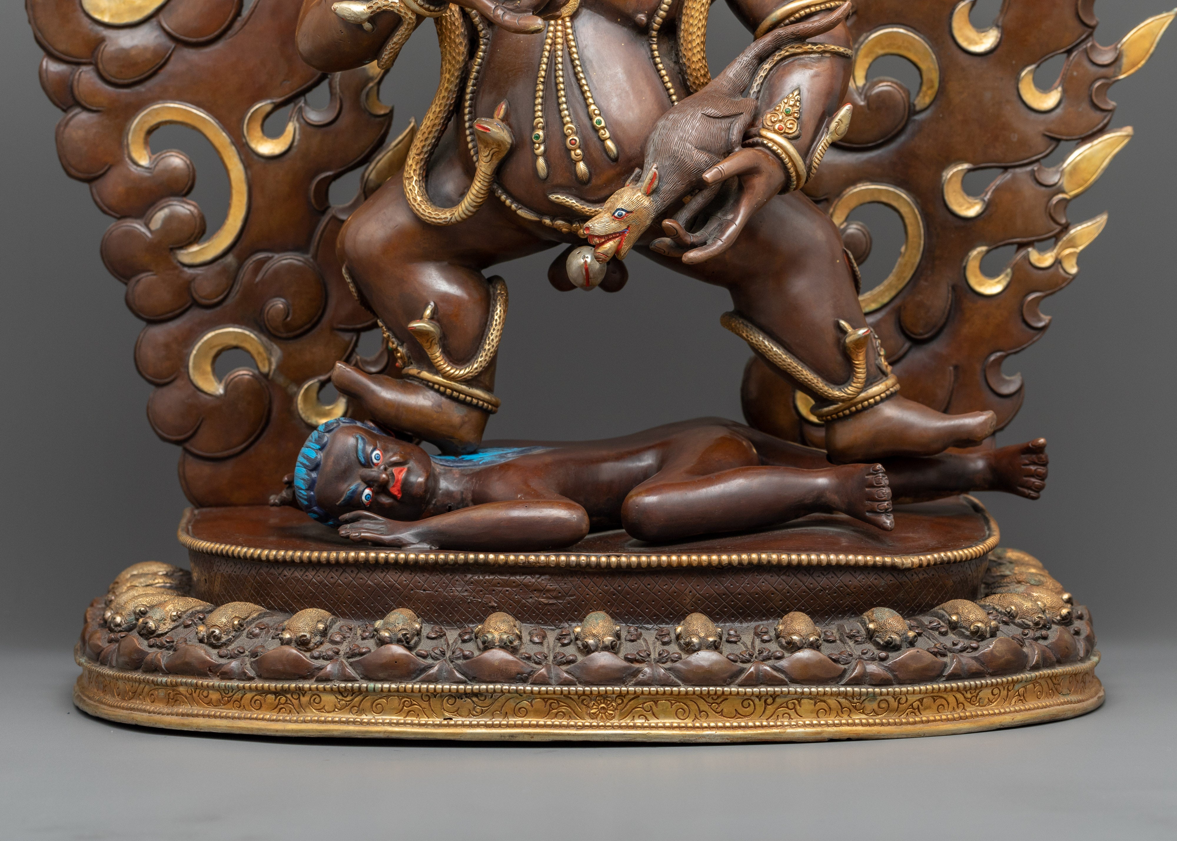 Kuber Statue for Wealth | Black Dzambhala The Majestic Beacon of Affluence