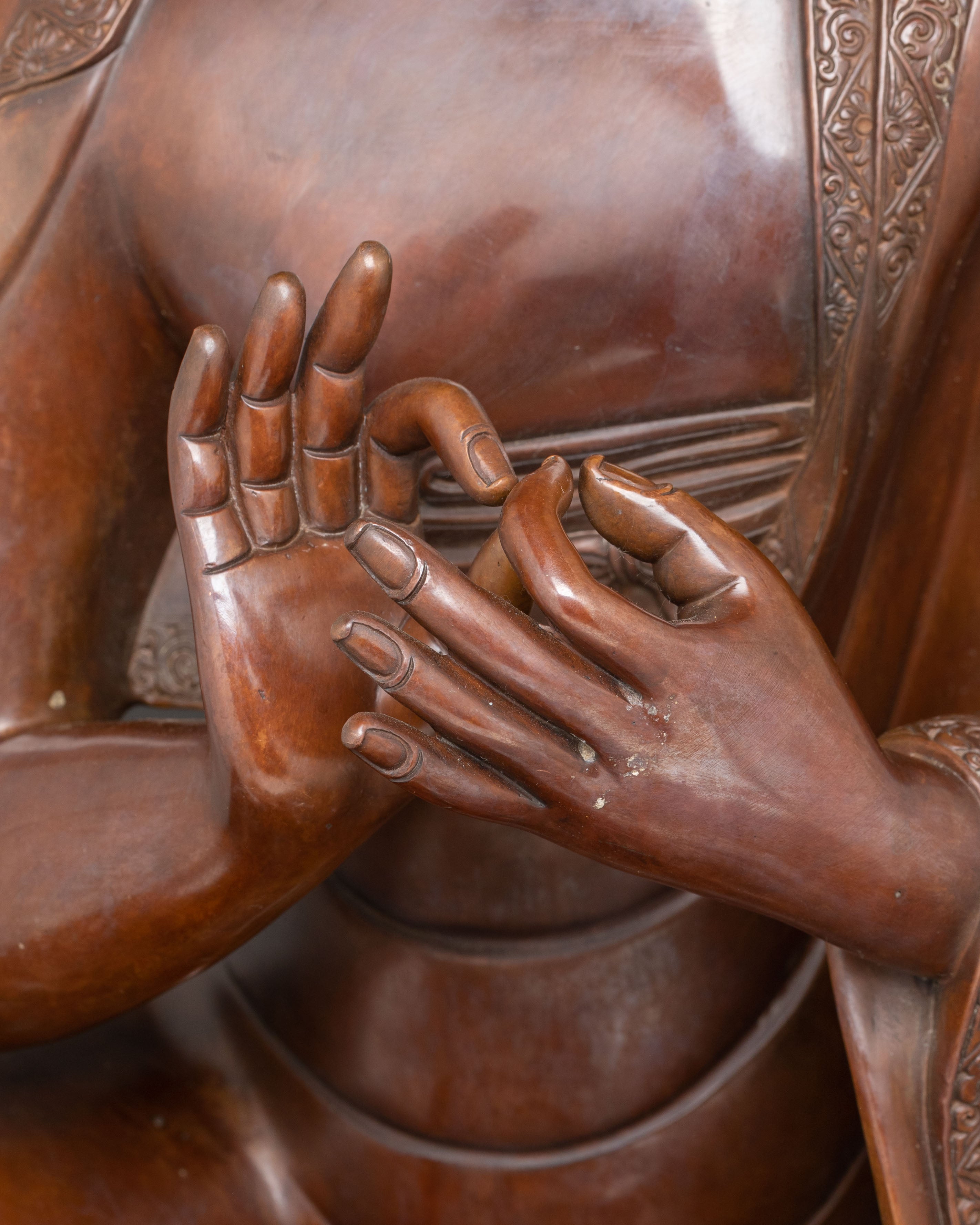 Handcrafted Statue of Nagarjuna | Buddhist Philosopher