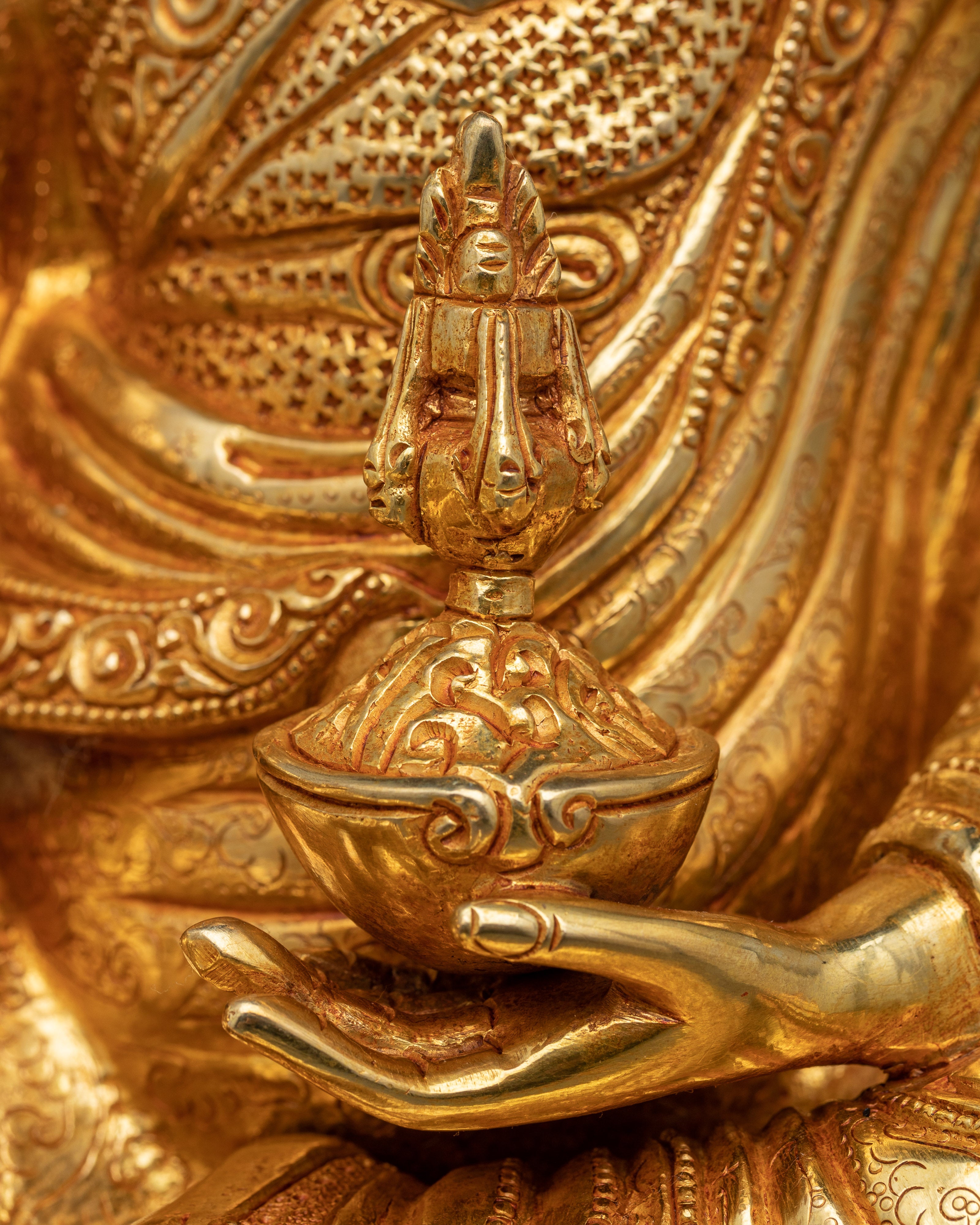 Guru Rinpoche Puja Statue | Elegance of Enlightenment