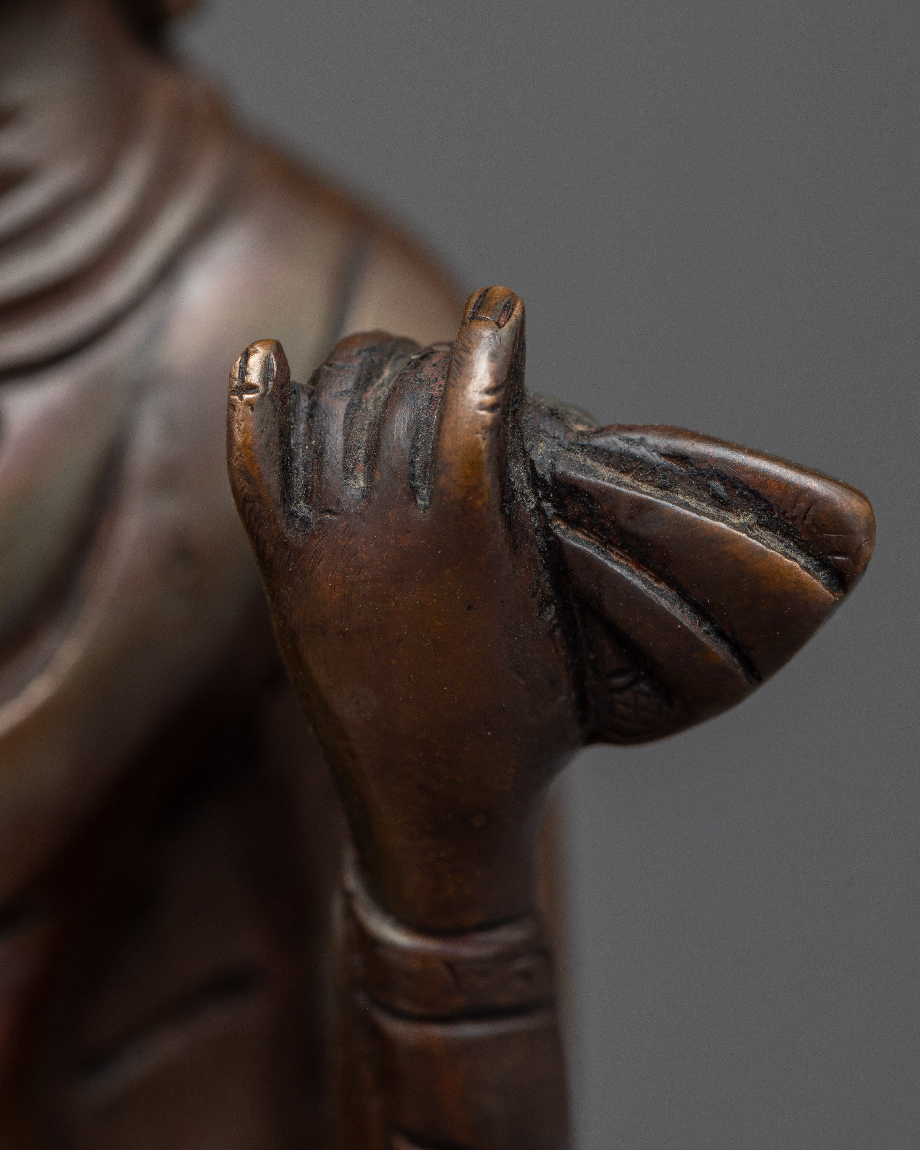 Standing Shakyamuni Buddha Copper Statue | The Beacon of Enlightenment