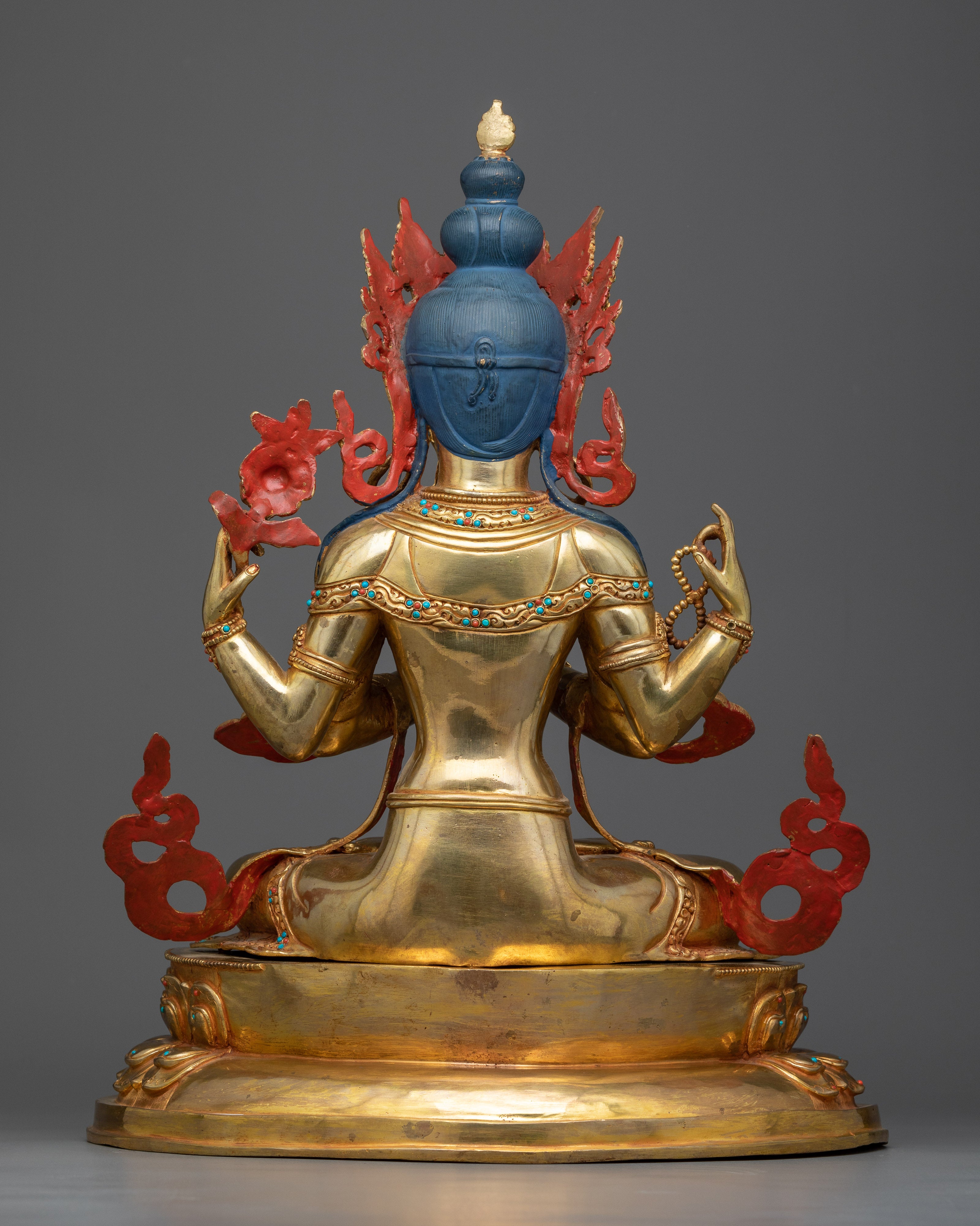 Compassion Deity Chenrezig Statue | Embodiment of Boundless Compassion