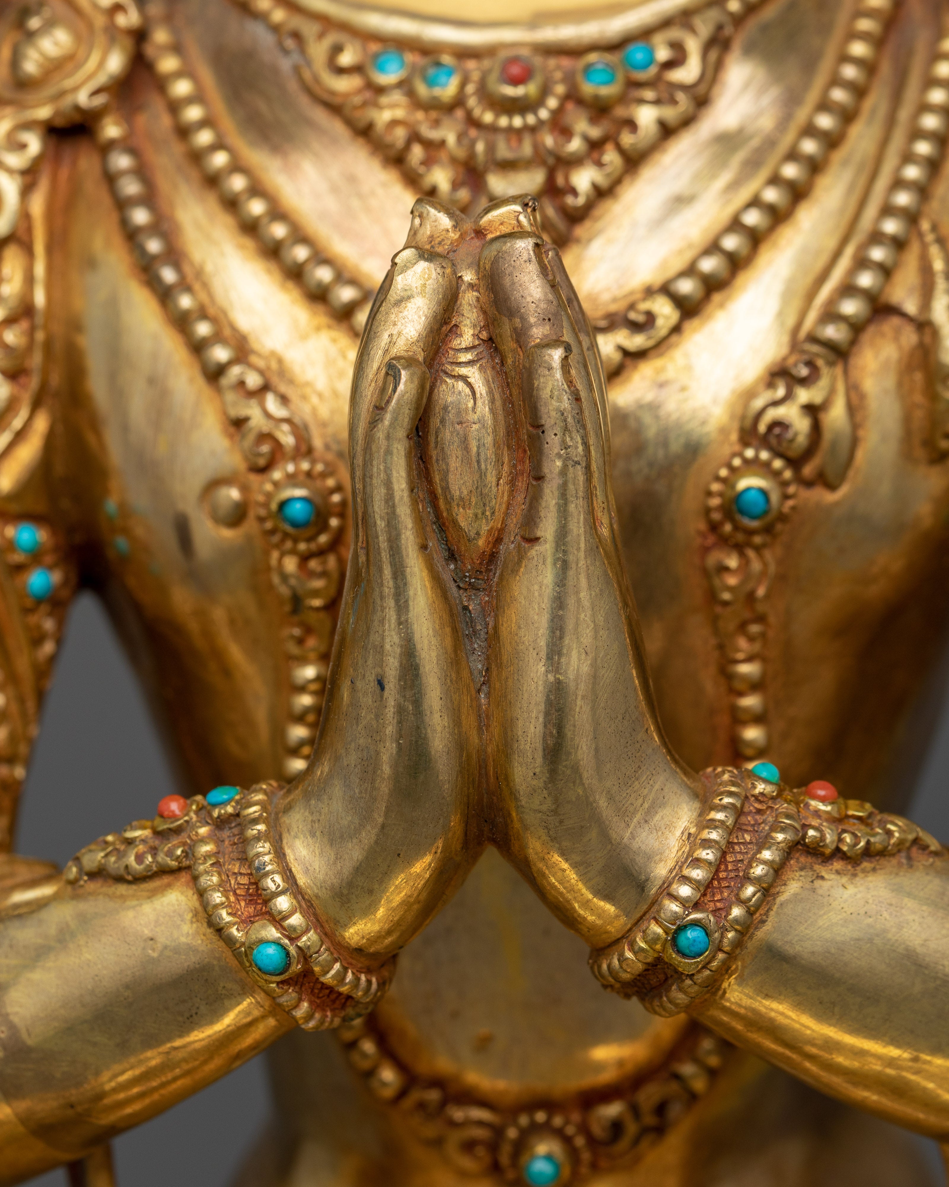 Compassion Deity Chenrezig Statue | Embodiment of Boundless Compassion
