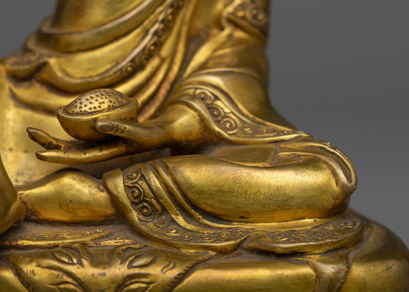 Spiritual Poet Milarepa Statue | The Voice of Tibetan Mysticism