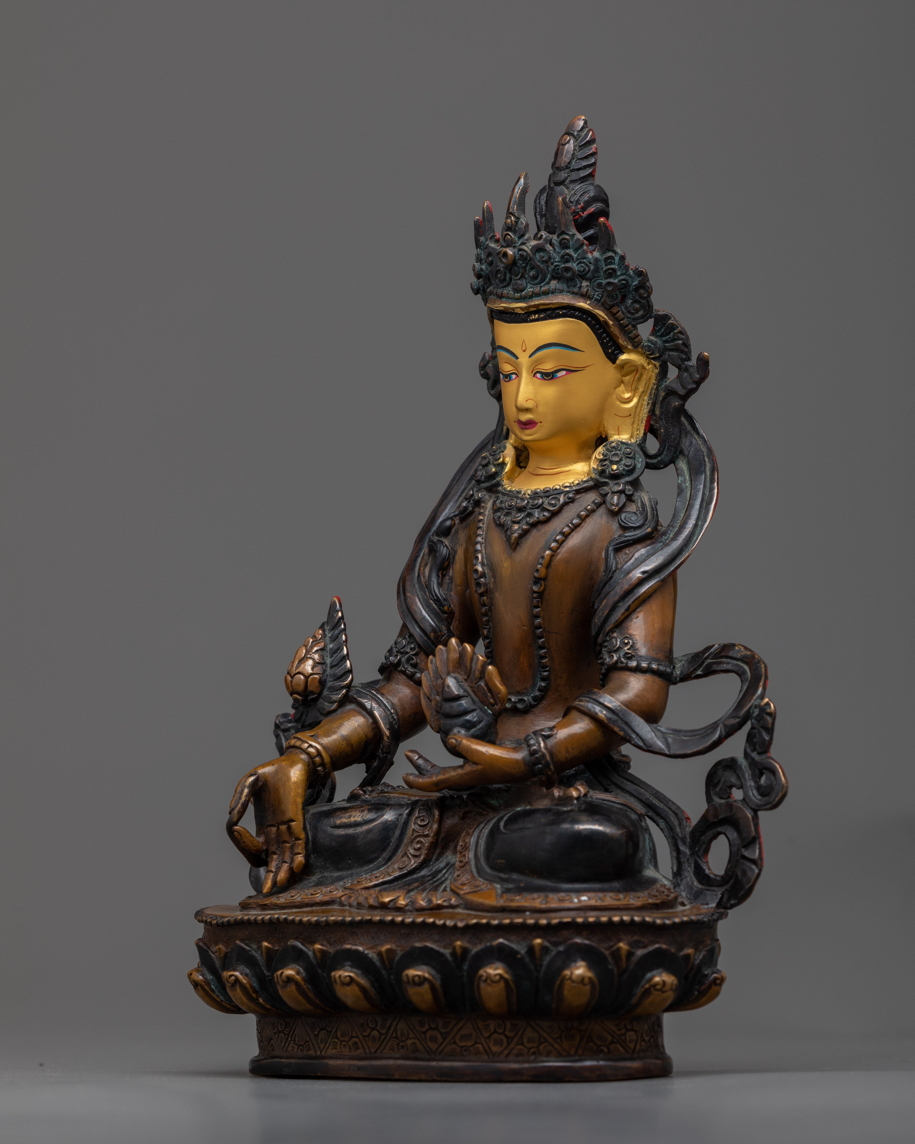 ksitigarbha-copper-statue