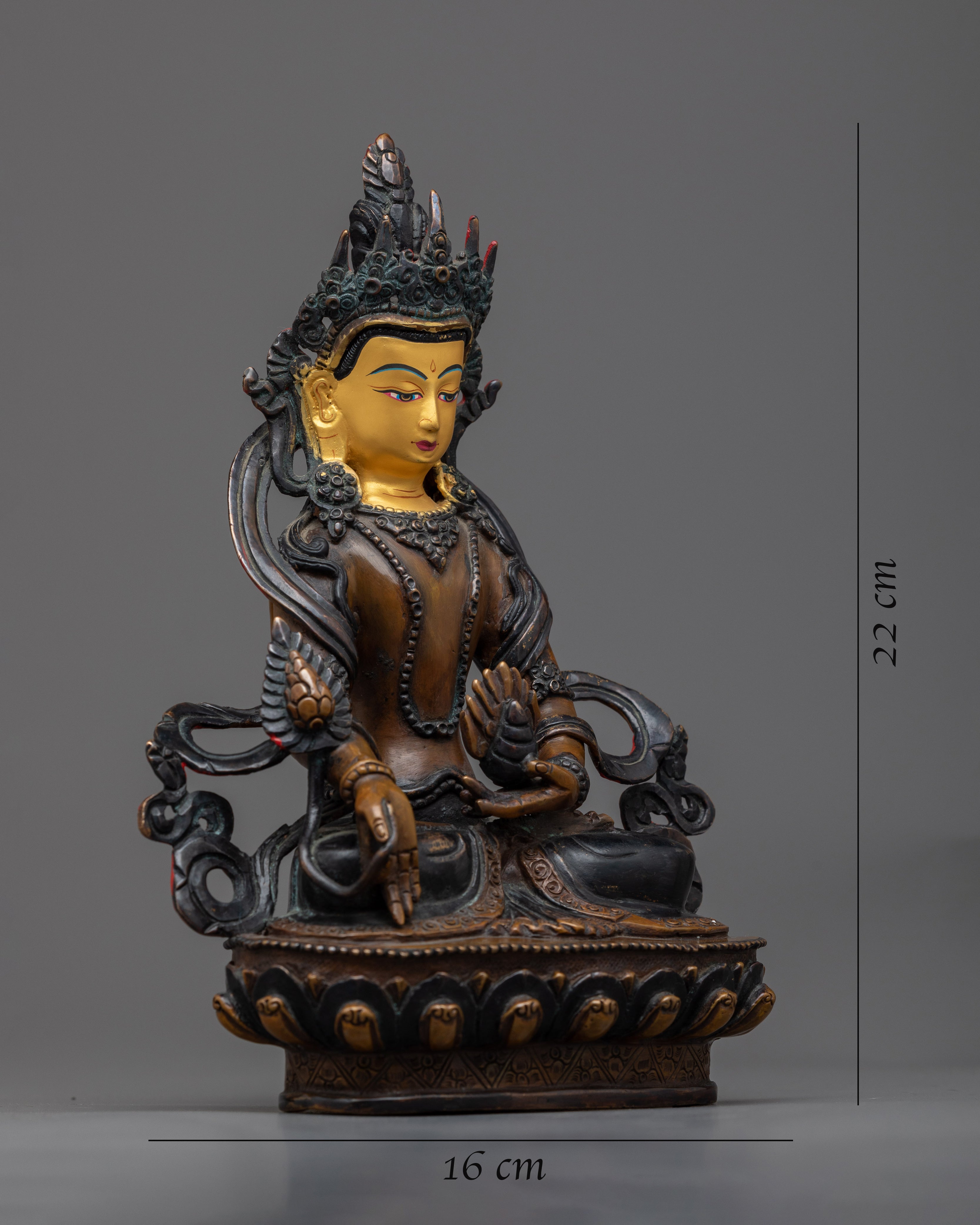 ksitigarbha-copper-statue