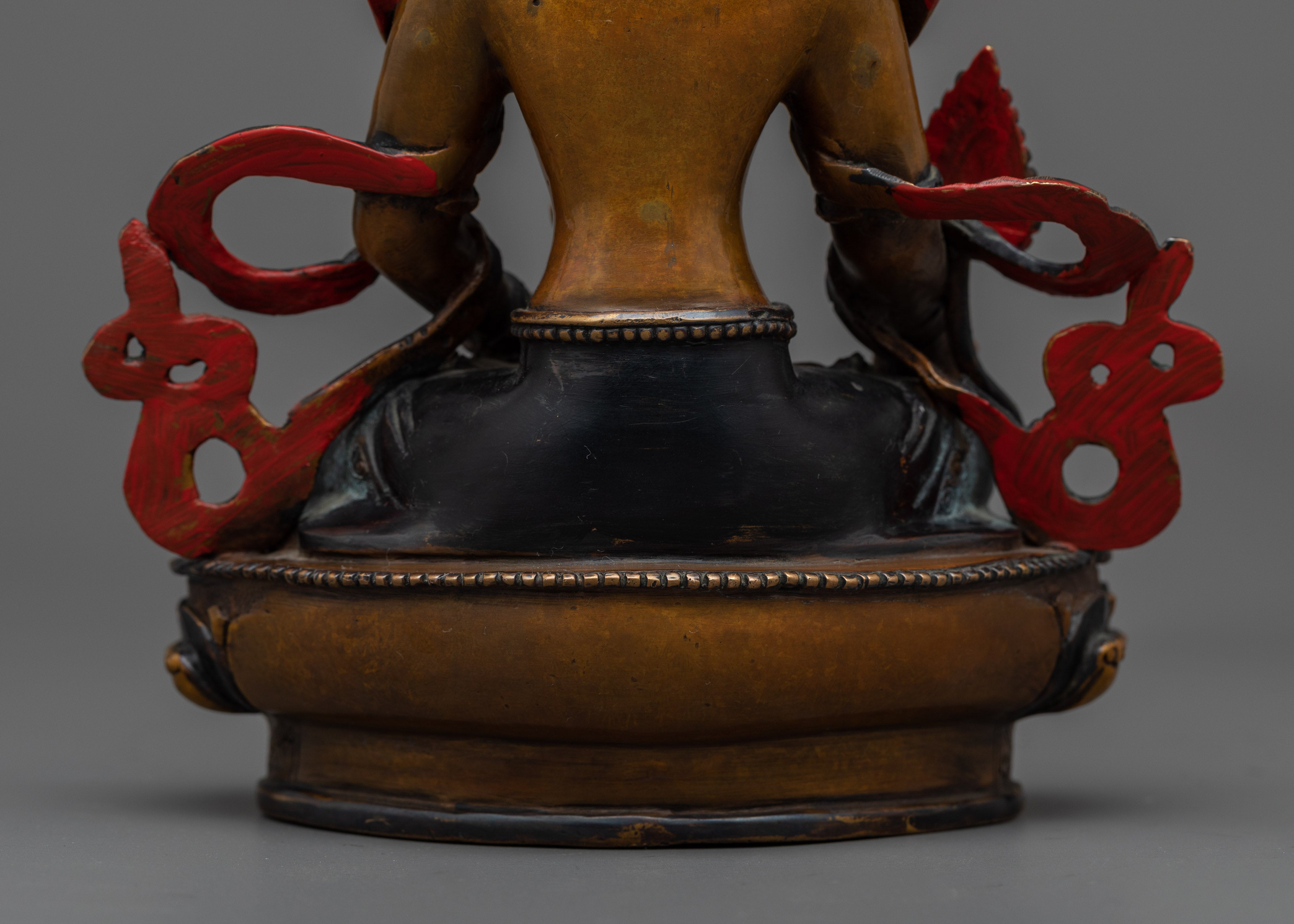 Ksitigarbha Copper Statue | Himalayan Buddhist Sculpture