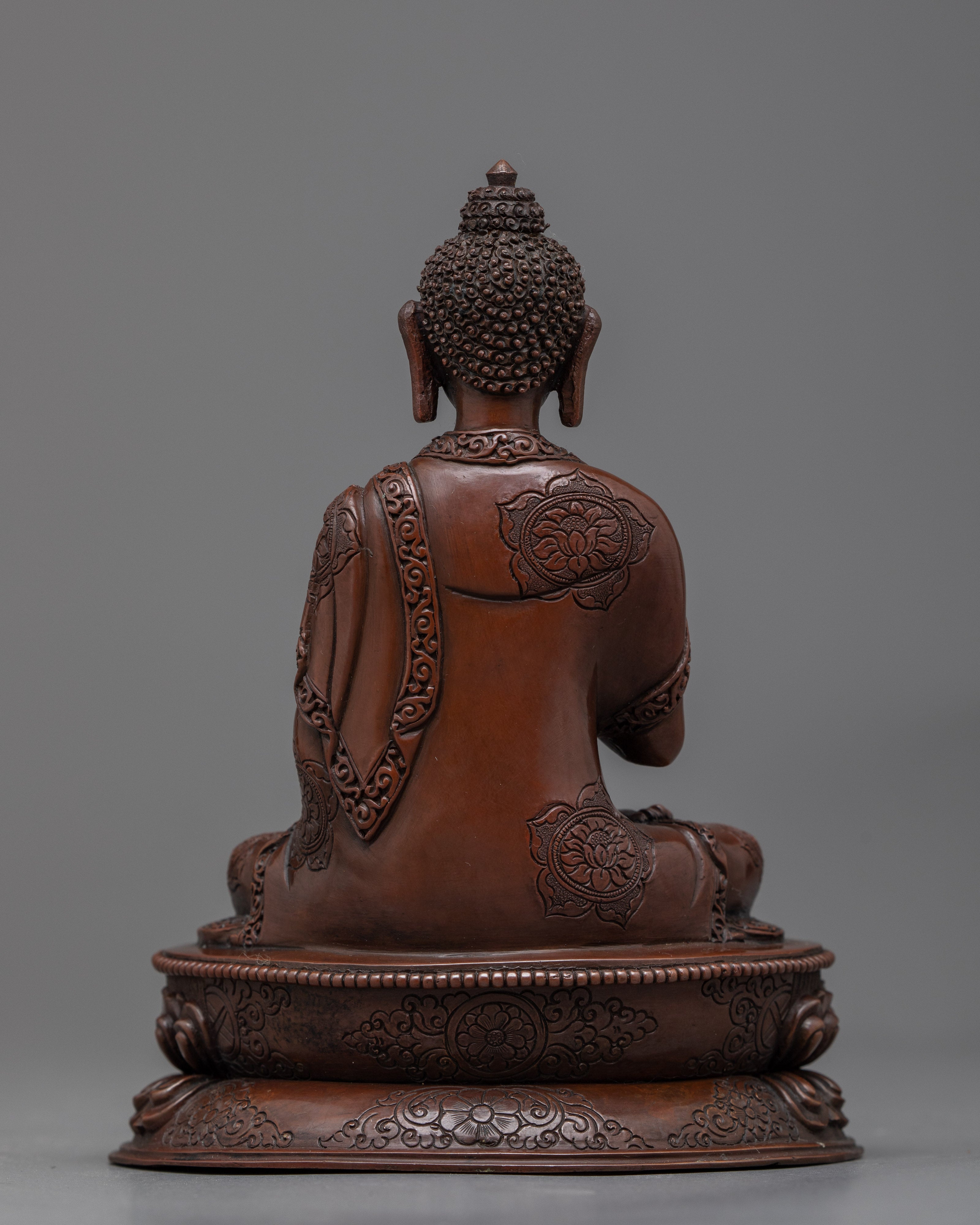 Vajra Vairocana Mantra Statue | The Radiant Beacon of Truth