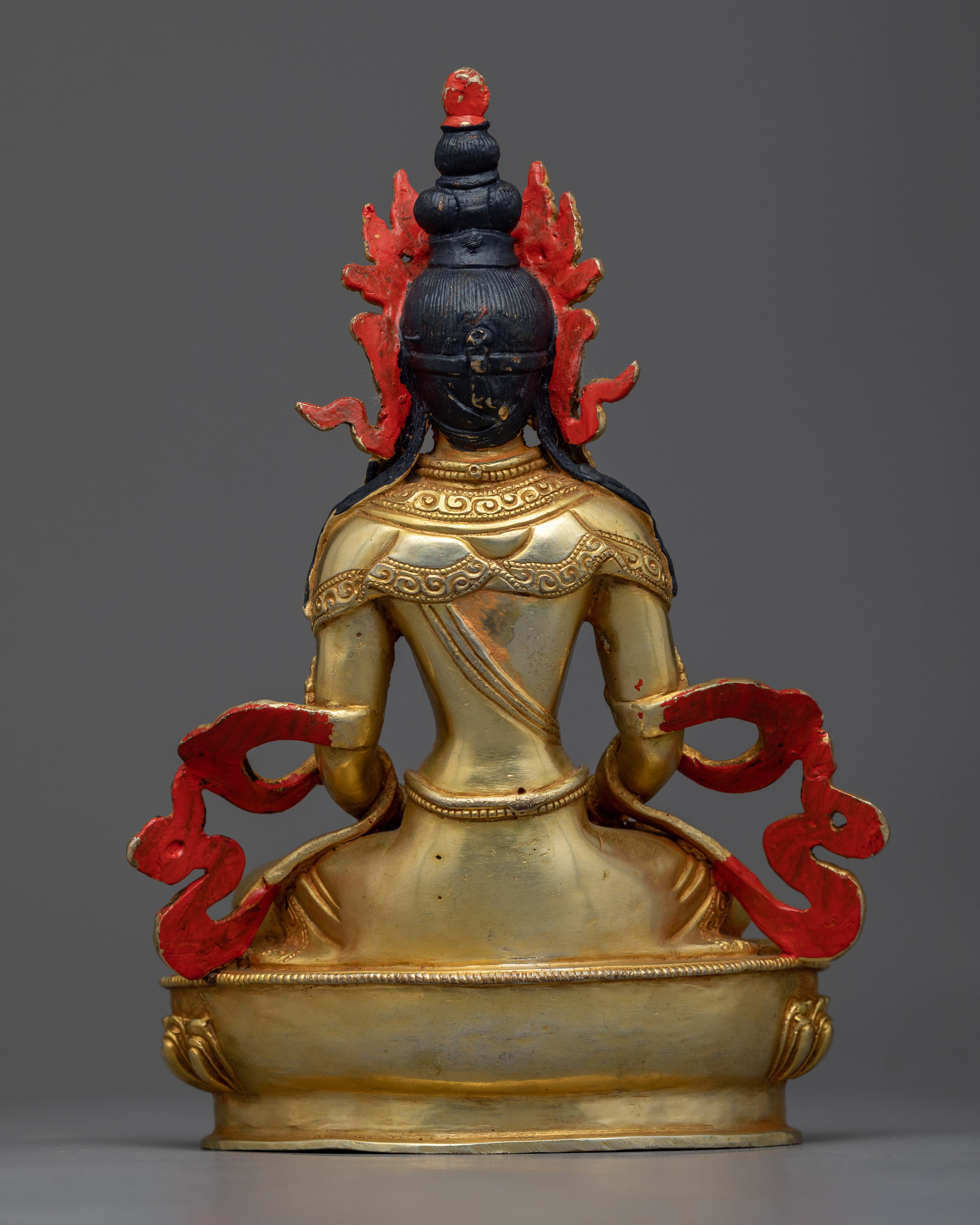 Amitayus Statue For Vajrayana Practices | Vajrayana's Fountain of Life