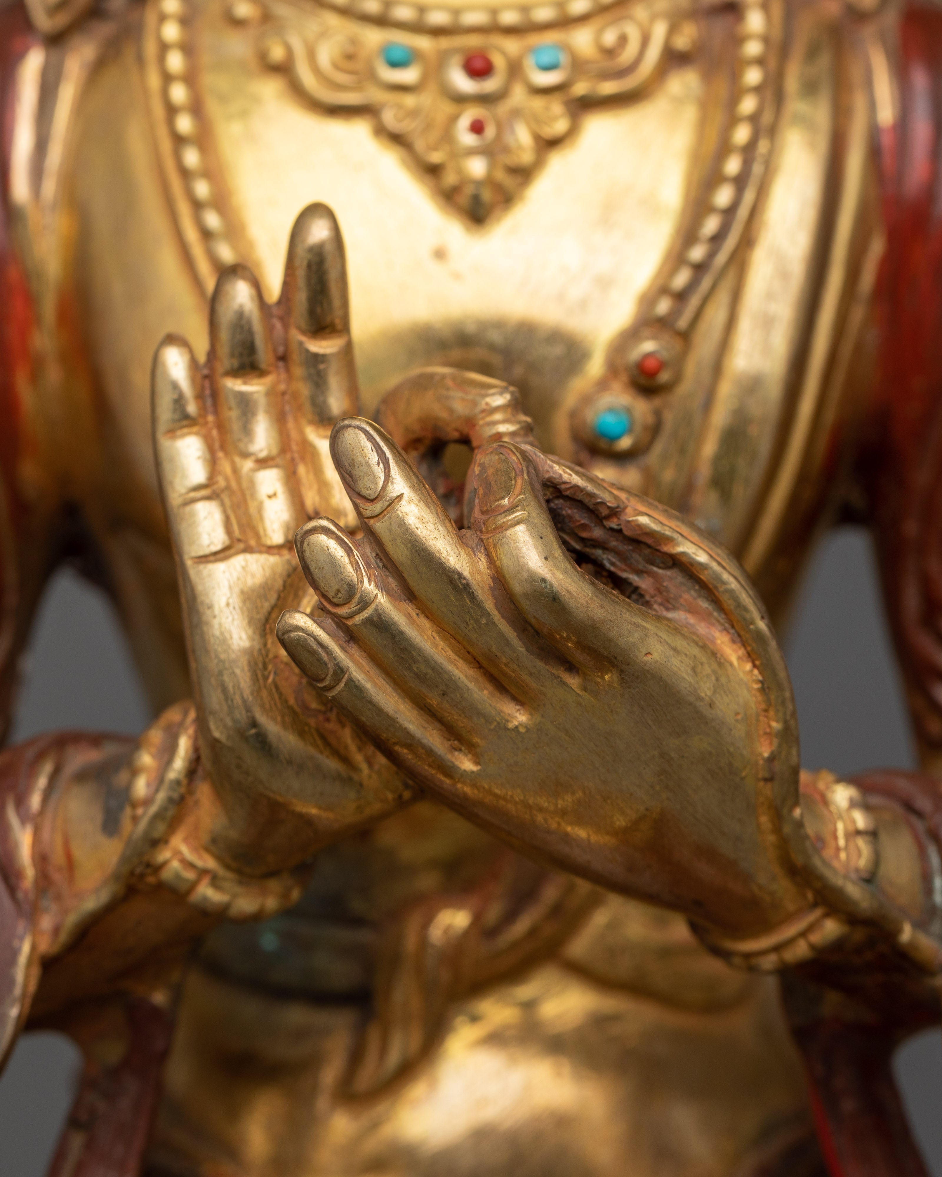 Maitreya The Future Buddha Statuette | Beacon of Tomorrow's Enlightenment