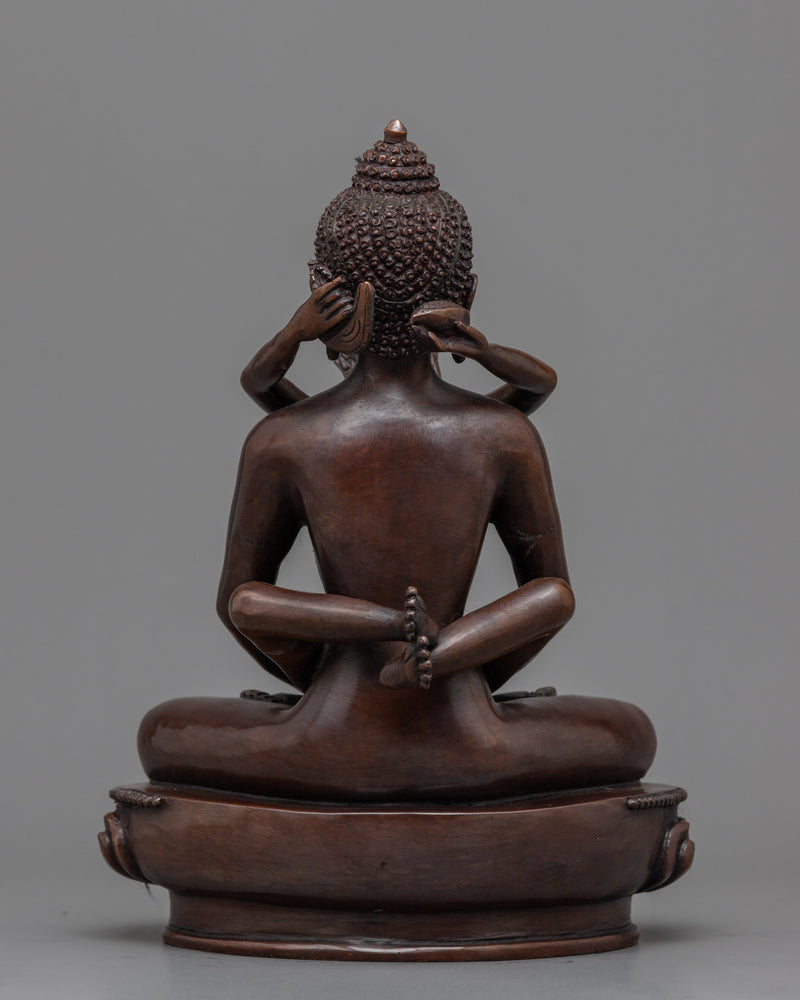 Samantabhadra Buddha Mantra Statue & Consort | The Quintessence of Spiritual Harmony