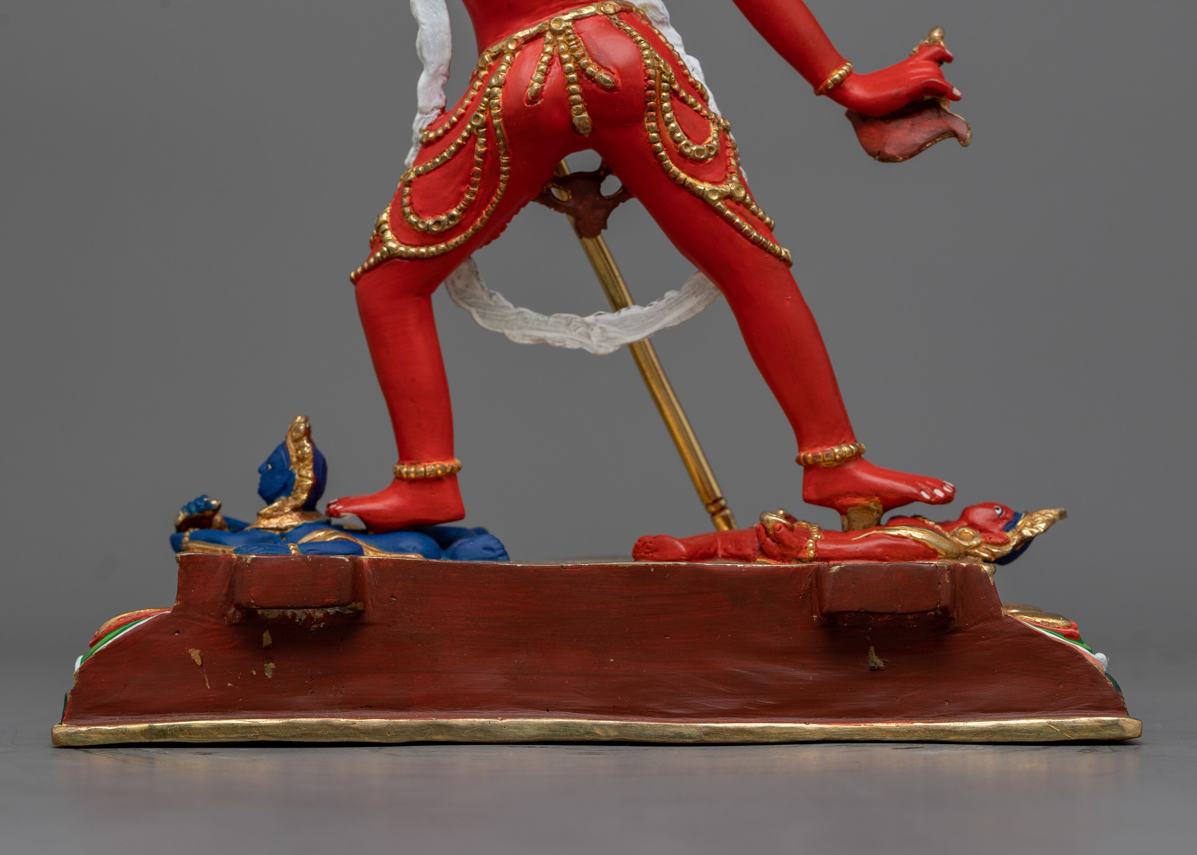 The Enchanting Naro Dakini | A Beacon of Feminine Divinity in Copper and Gold