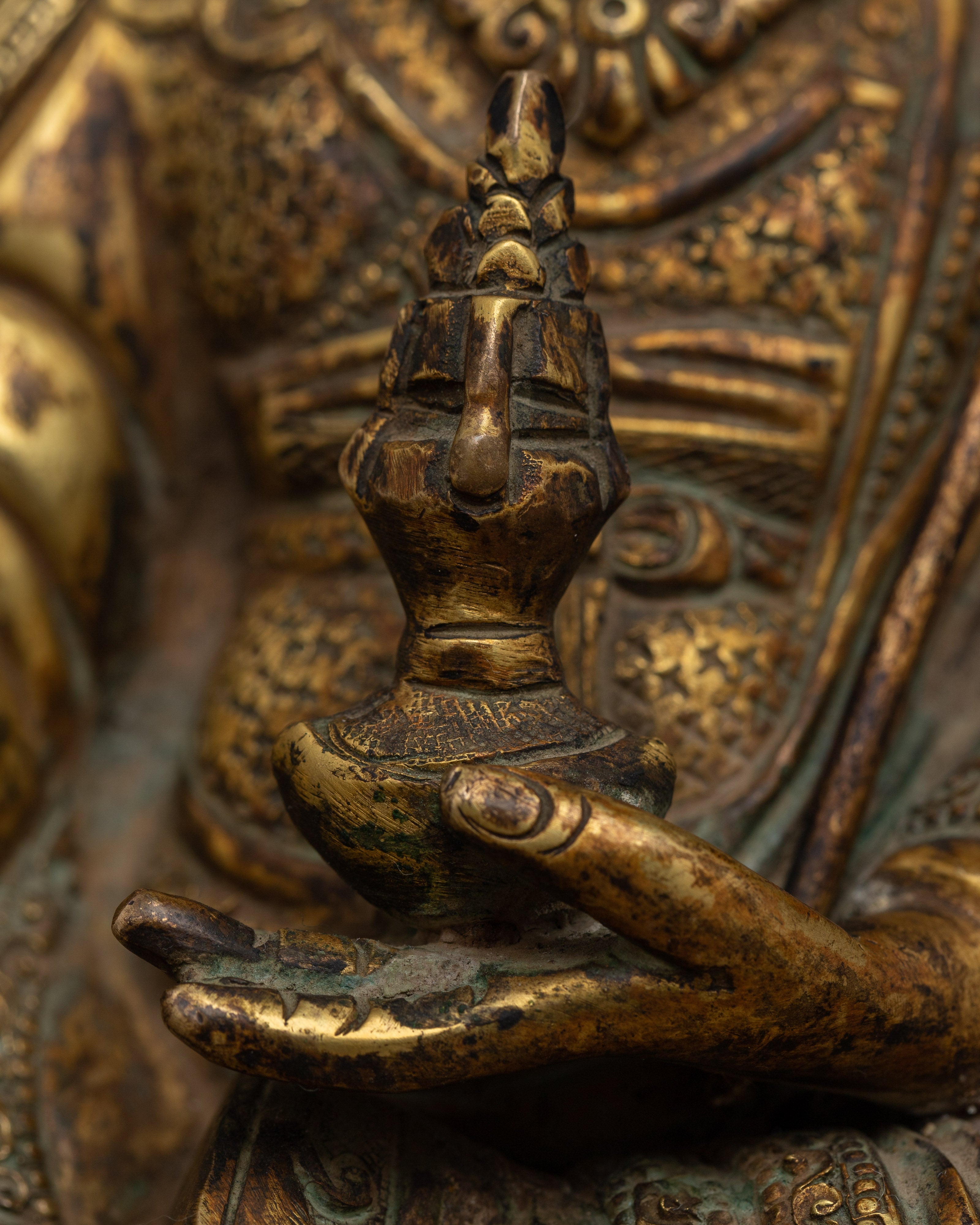 Statue for Guru Rinpoche Seven Line Prayer | Your Gateway to Enlightenment