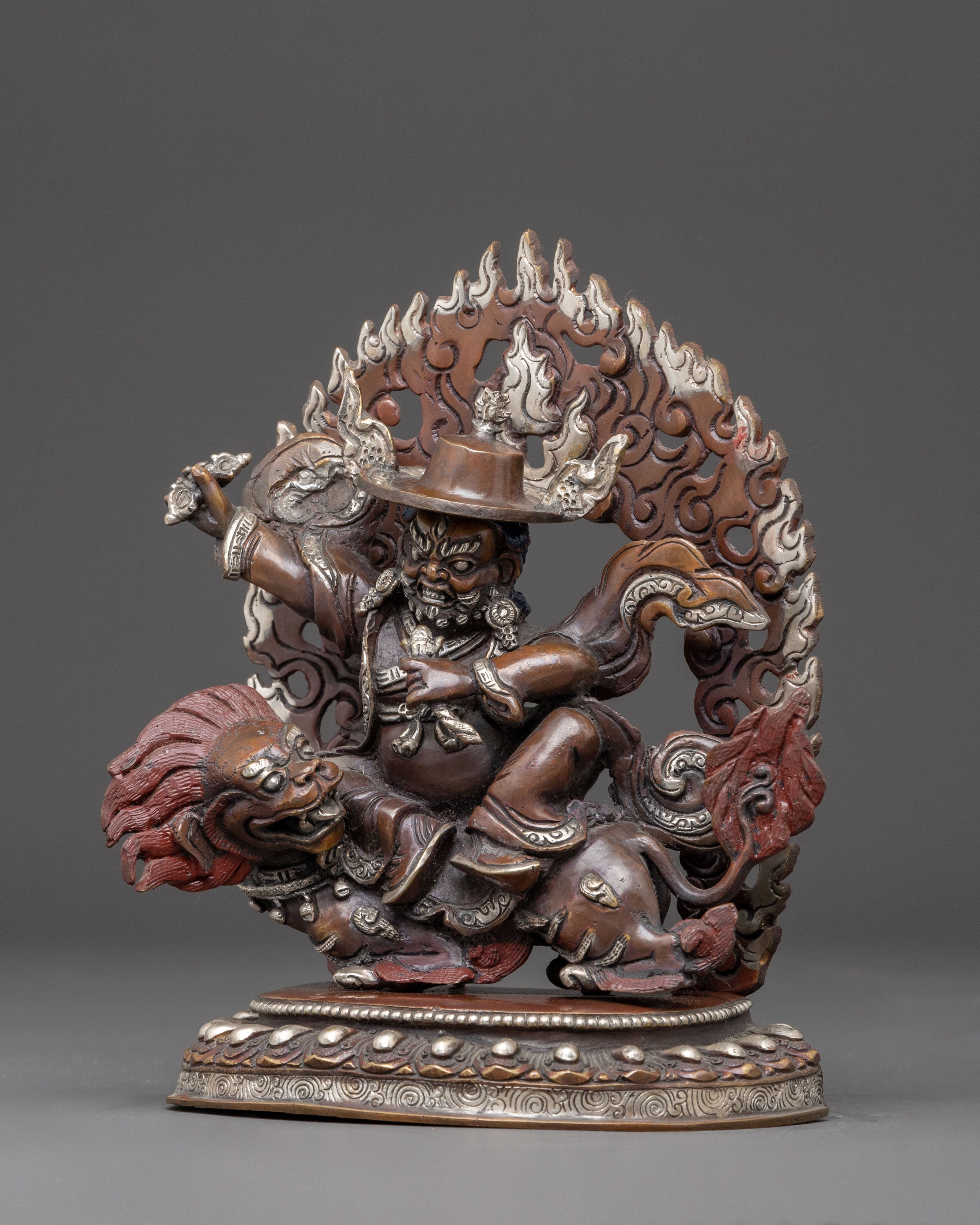 Mahakala Dorje Legpa Statue: Protector of the Dharma