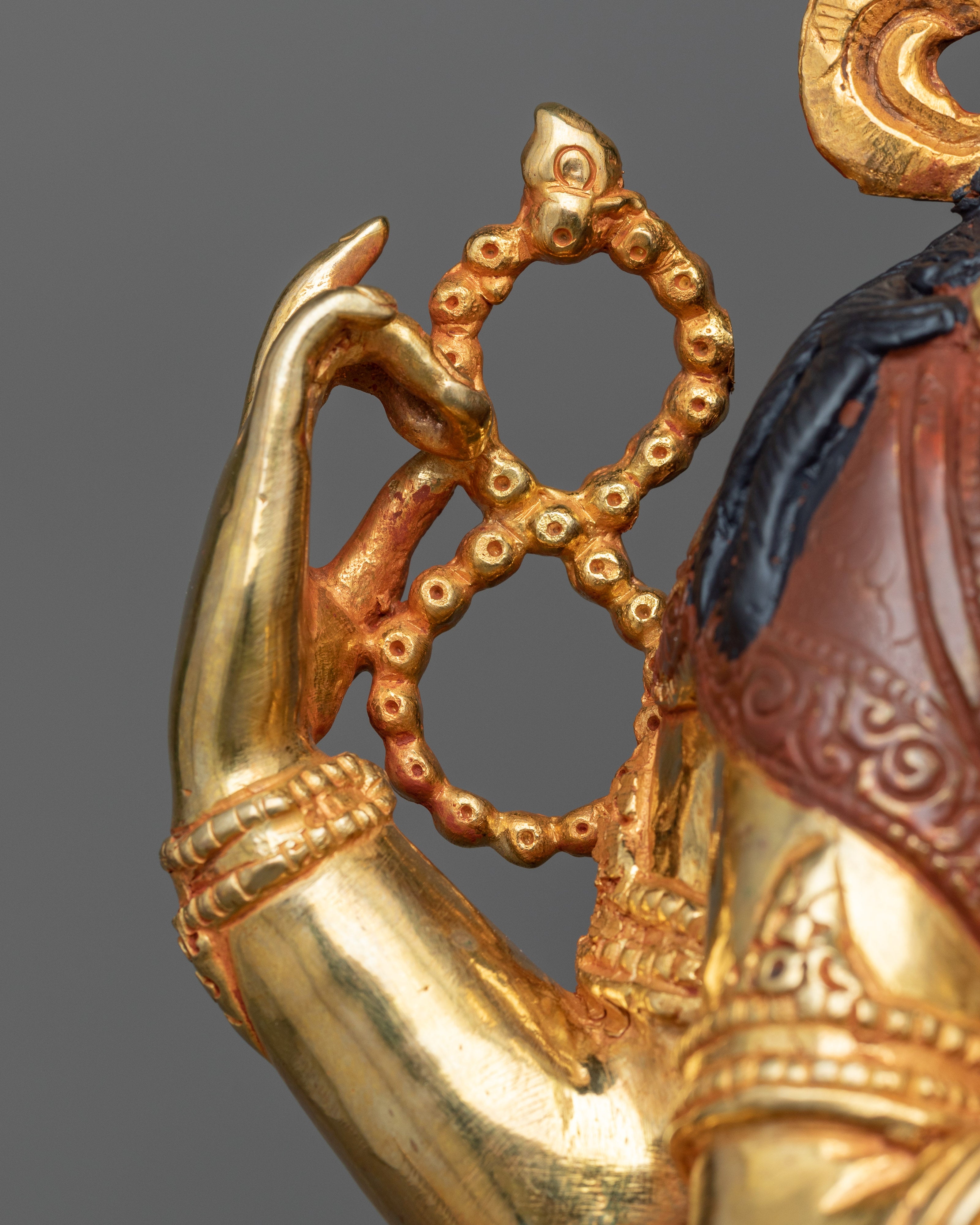 4-Armed-Chenrezig-Sadhana-Sculpture | Handmade In Nepal