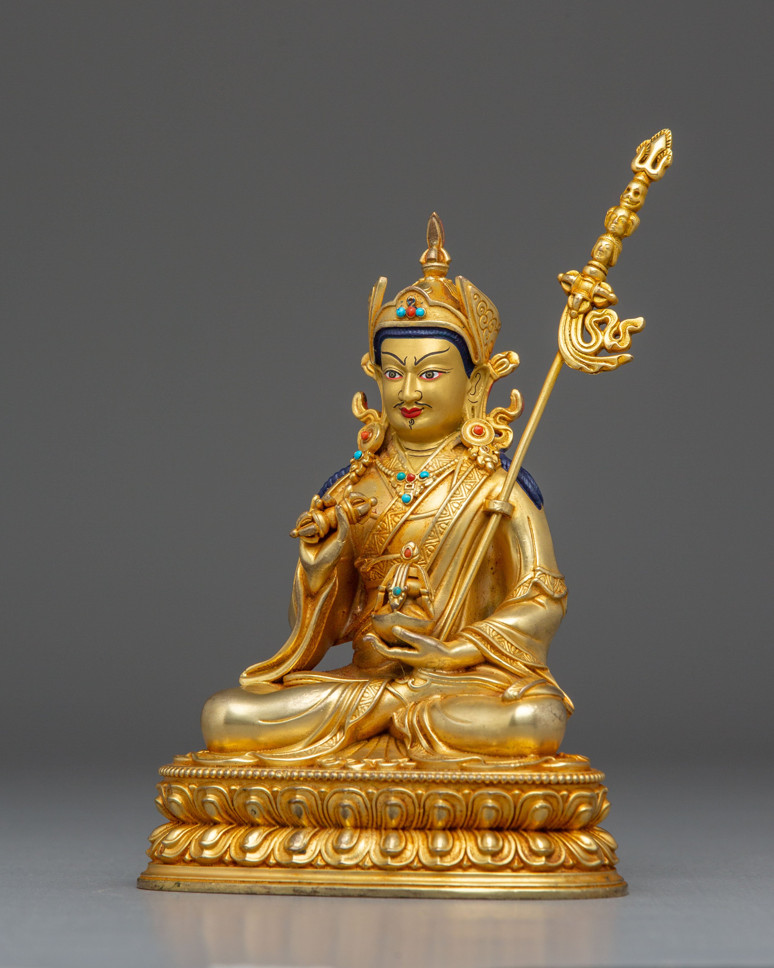 Machine-Made Statue of Guru Tsyoke Dorje | Tantric Master