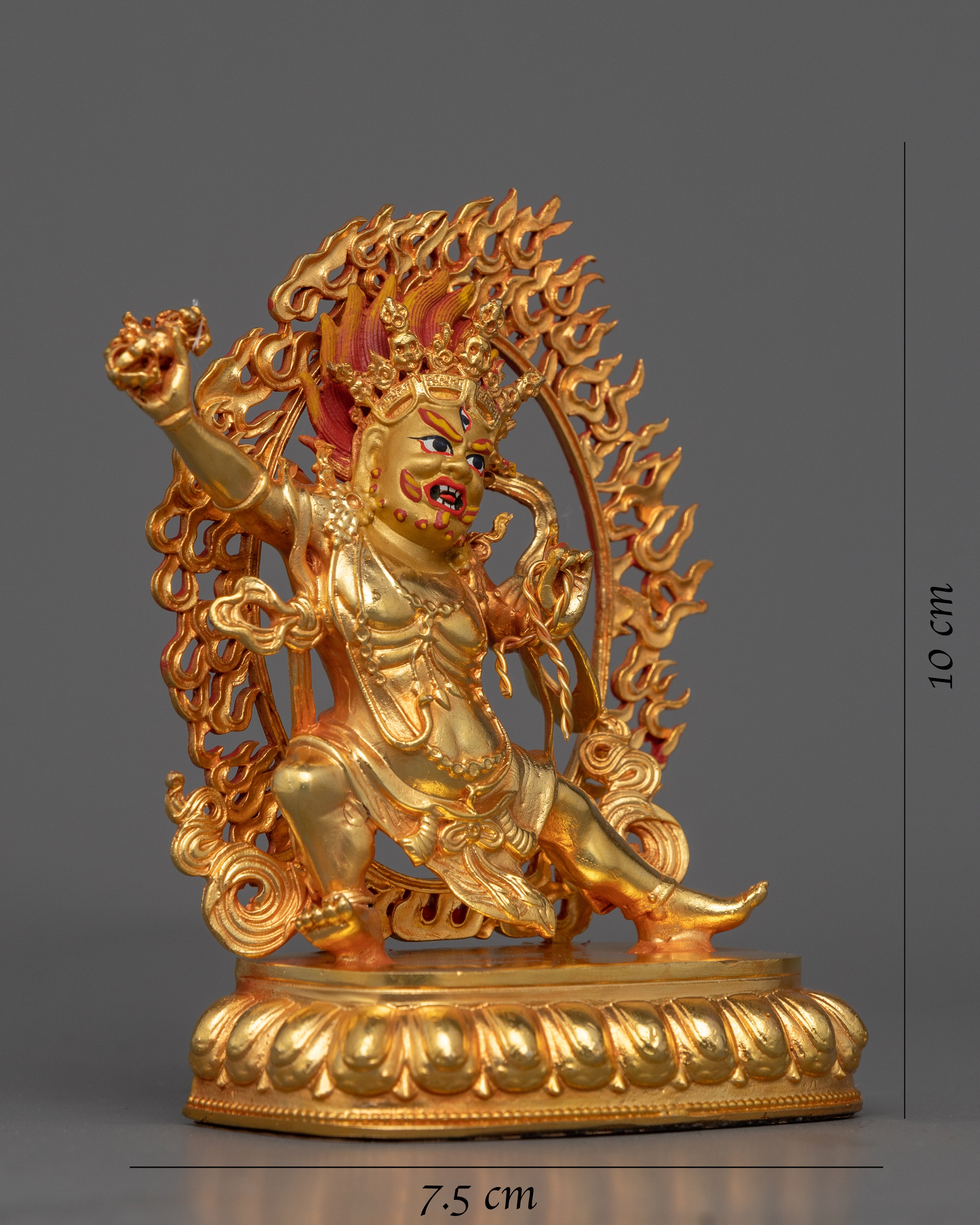 Small Vajrapani Statue | Molded by Machine