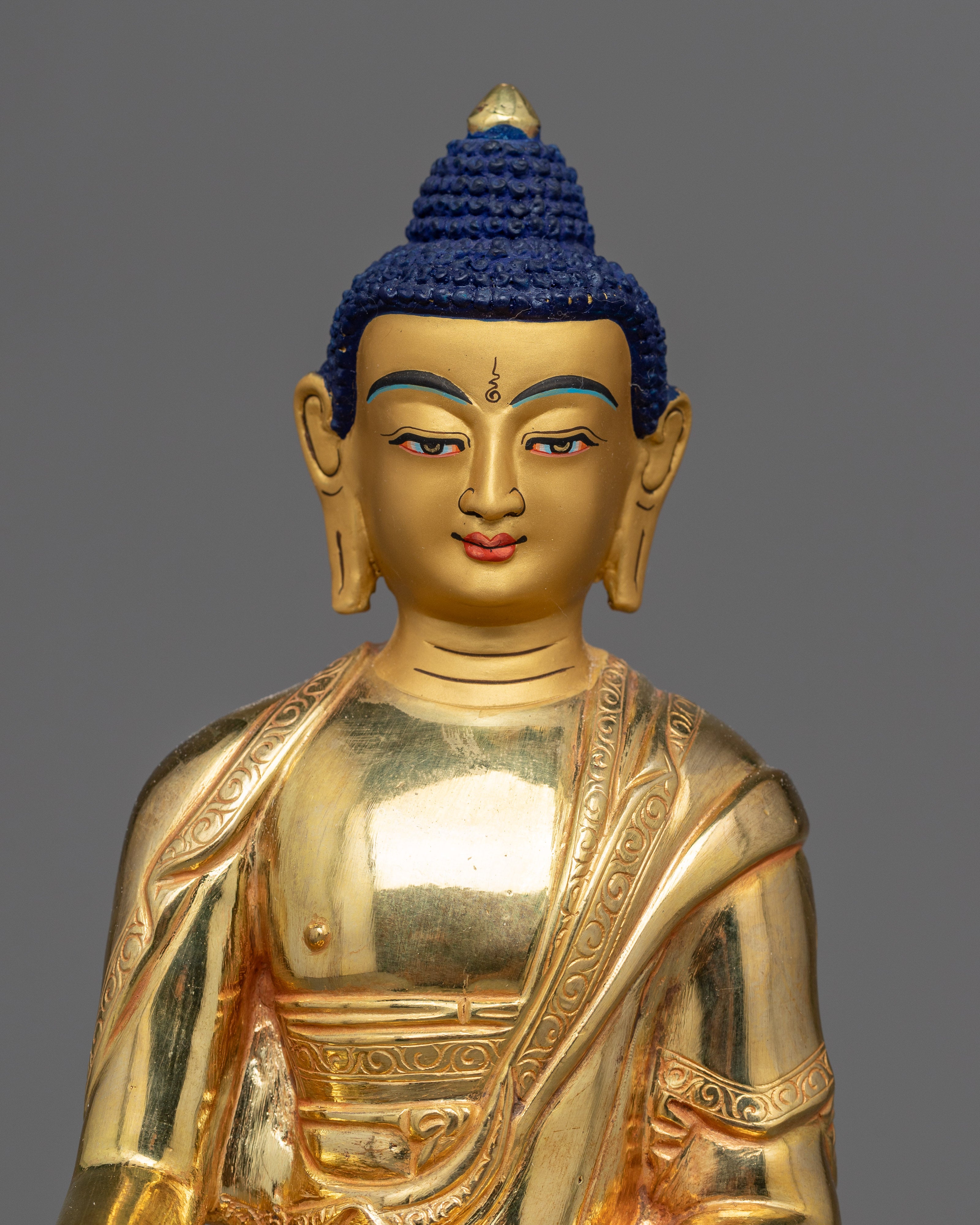 8.4" Buddha Statue | Handmade in Nepal
