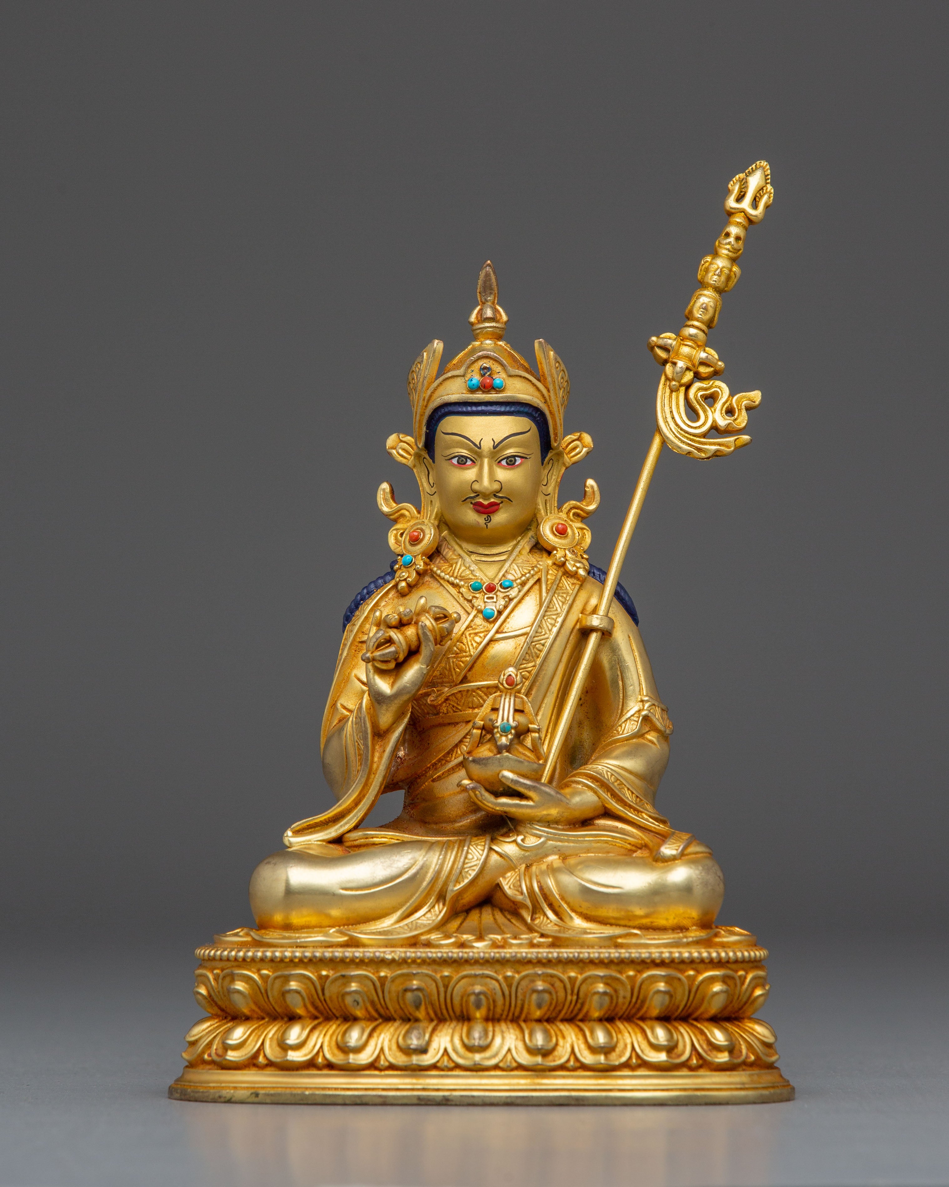 Machine-Made Statue of Guru Tsyoke Dorje | Tantric Master