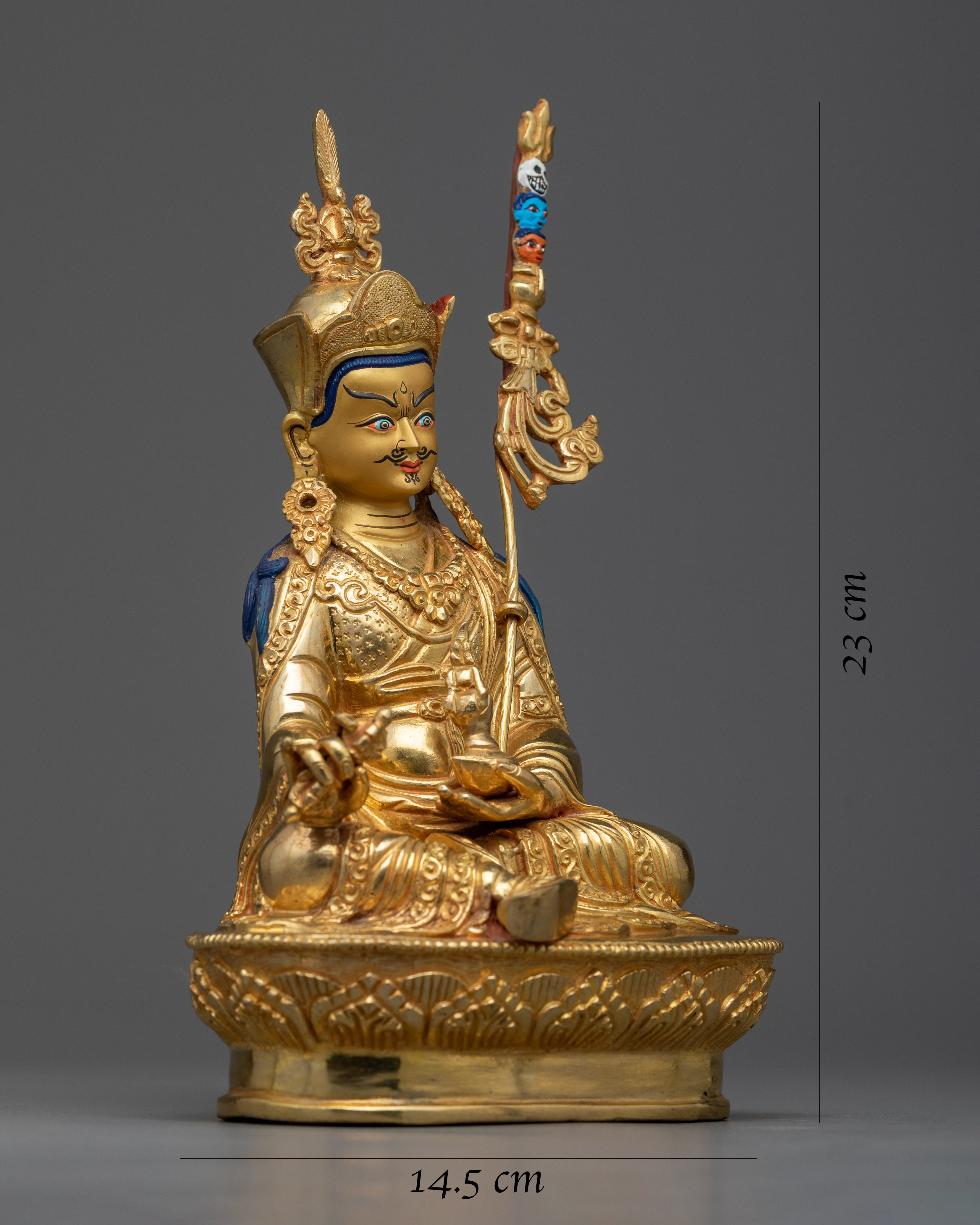 9 Inch Guru Rinpoche Statue
