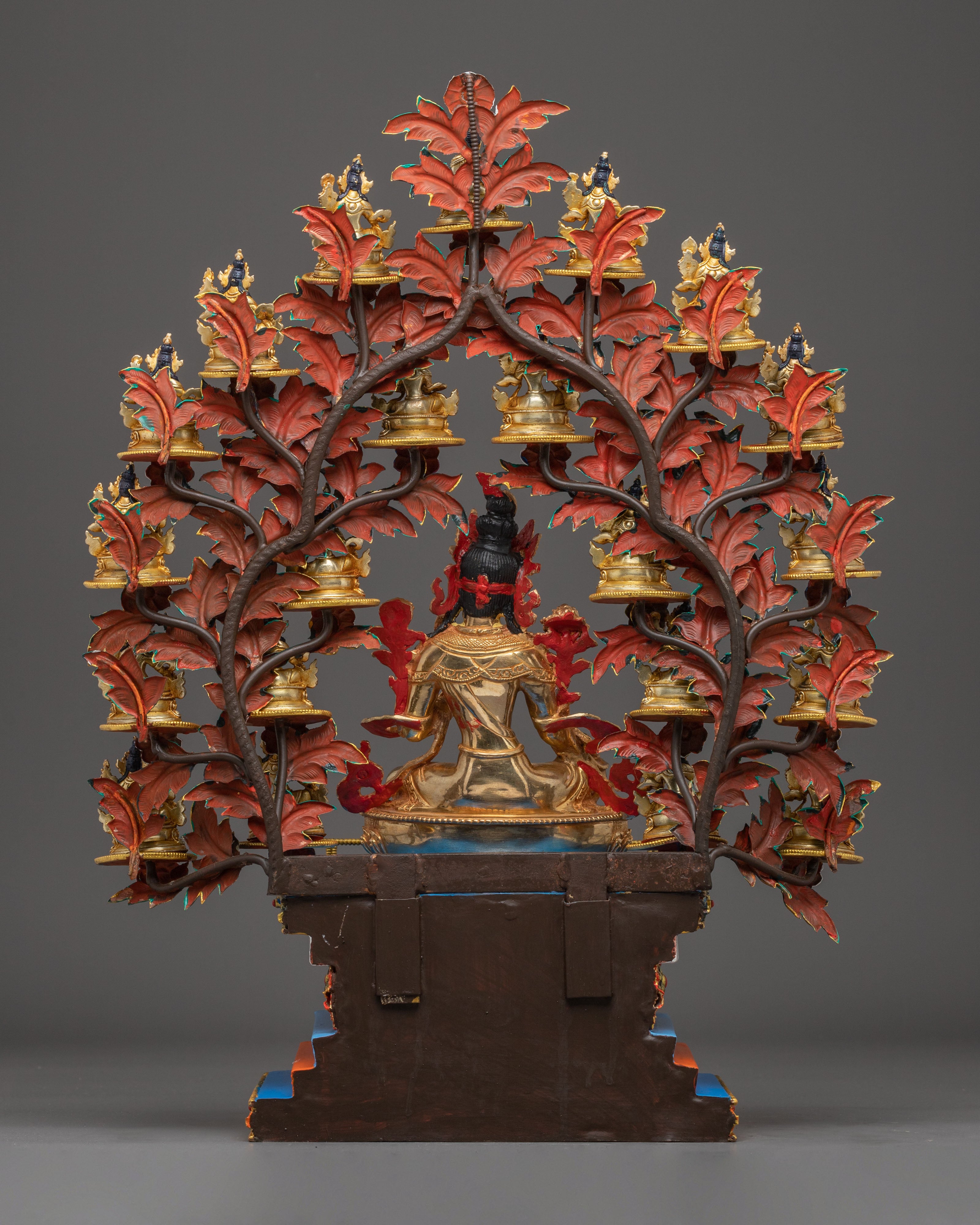 Golden 21 Tara Statues Set | Multiples of Tara for Ritual and Altar
