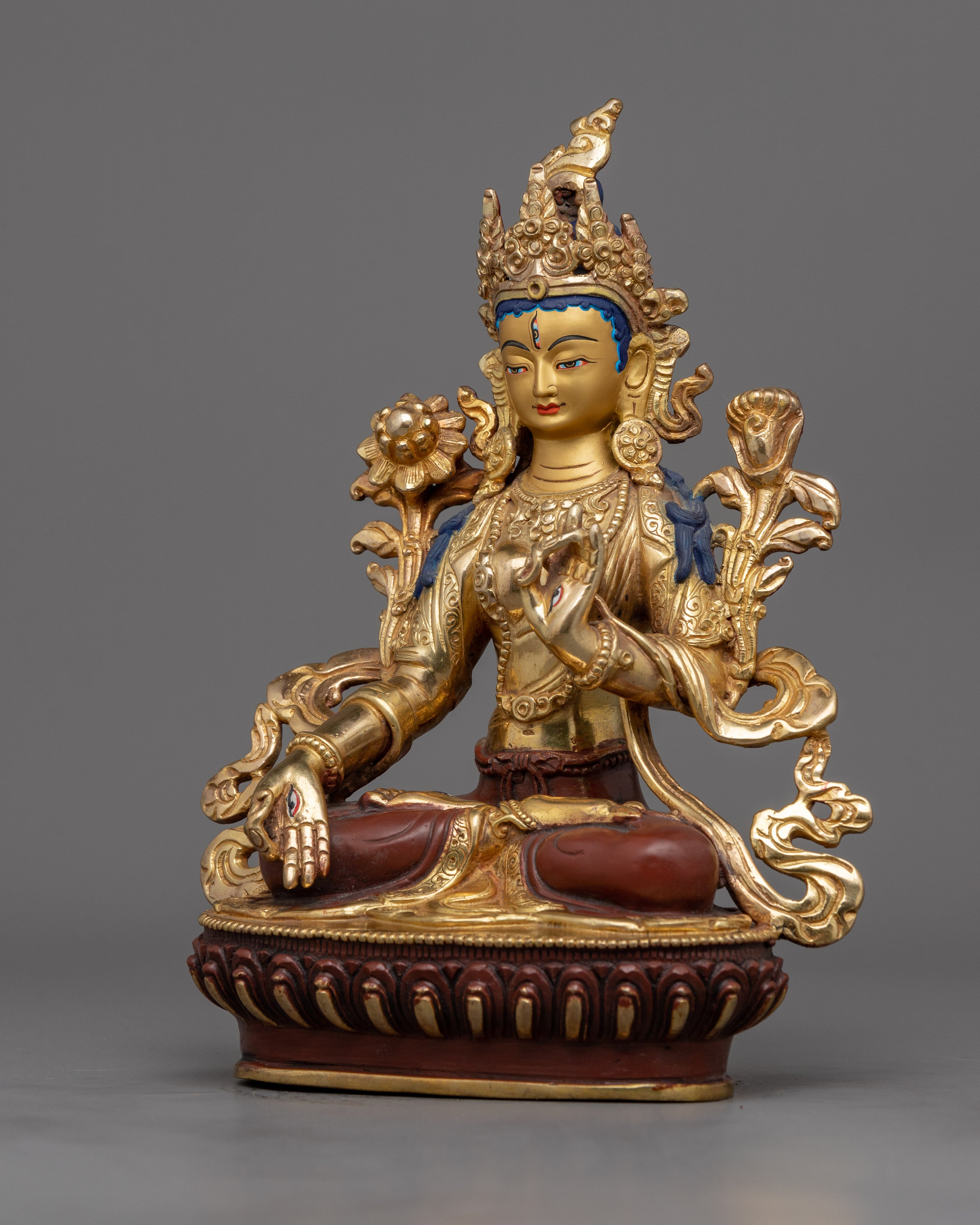 White Tara Long Life Deity | Handmade in Nepal